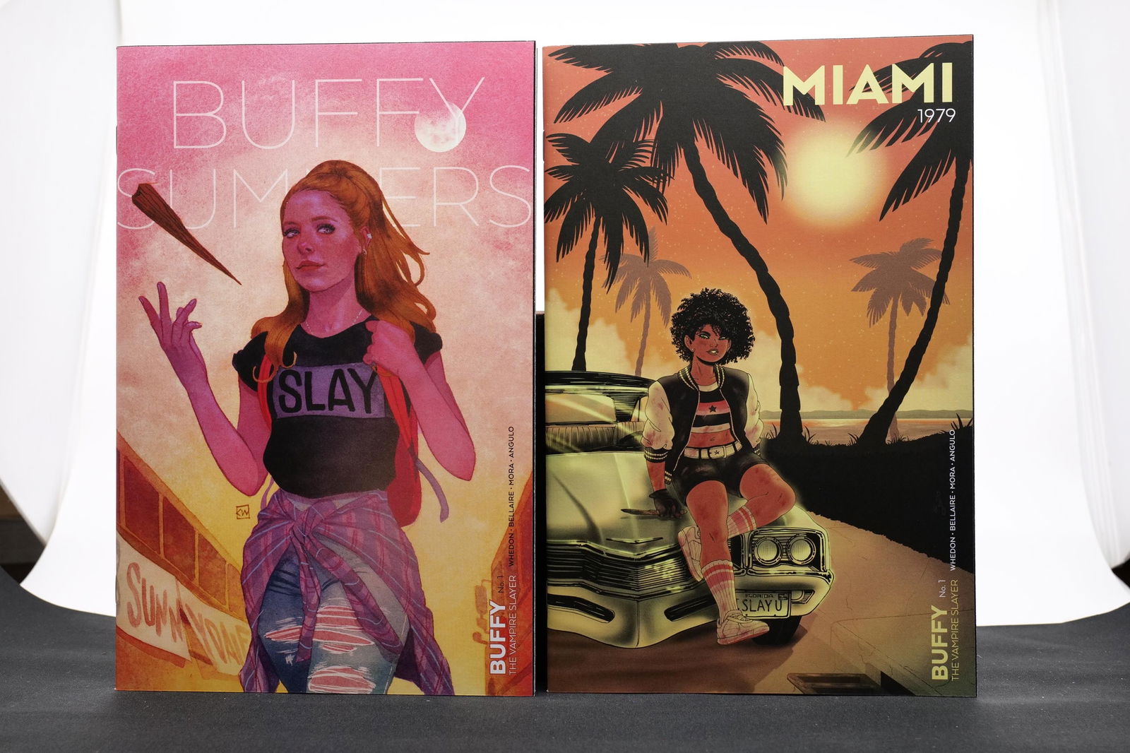 Buffy The Vampire Slayer #1 Summers Spotlight Variant Boom Studios 2019 & MORE: Buffy The Vampire Slayer #1 Summers Spotlight Variant Boom Studios 2019 & Miami 1979, Welcome To The Hellmouth. FOUR TOTAL #1 ISSUES with cover variants.