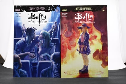 BUFFY THE VAMPIRE SLAYER #15 & #16 - SIX TOTAL ISSUES COVER VARIANTS - BOOM STUDIOS