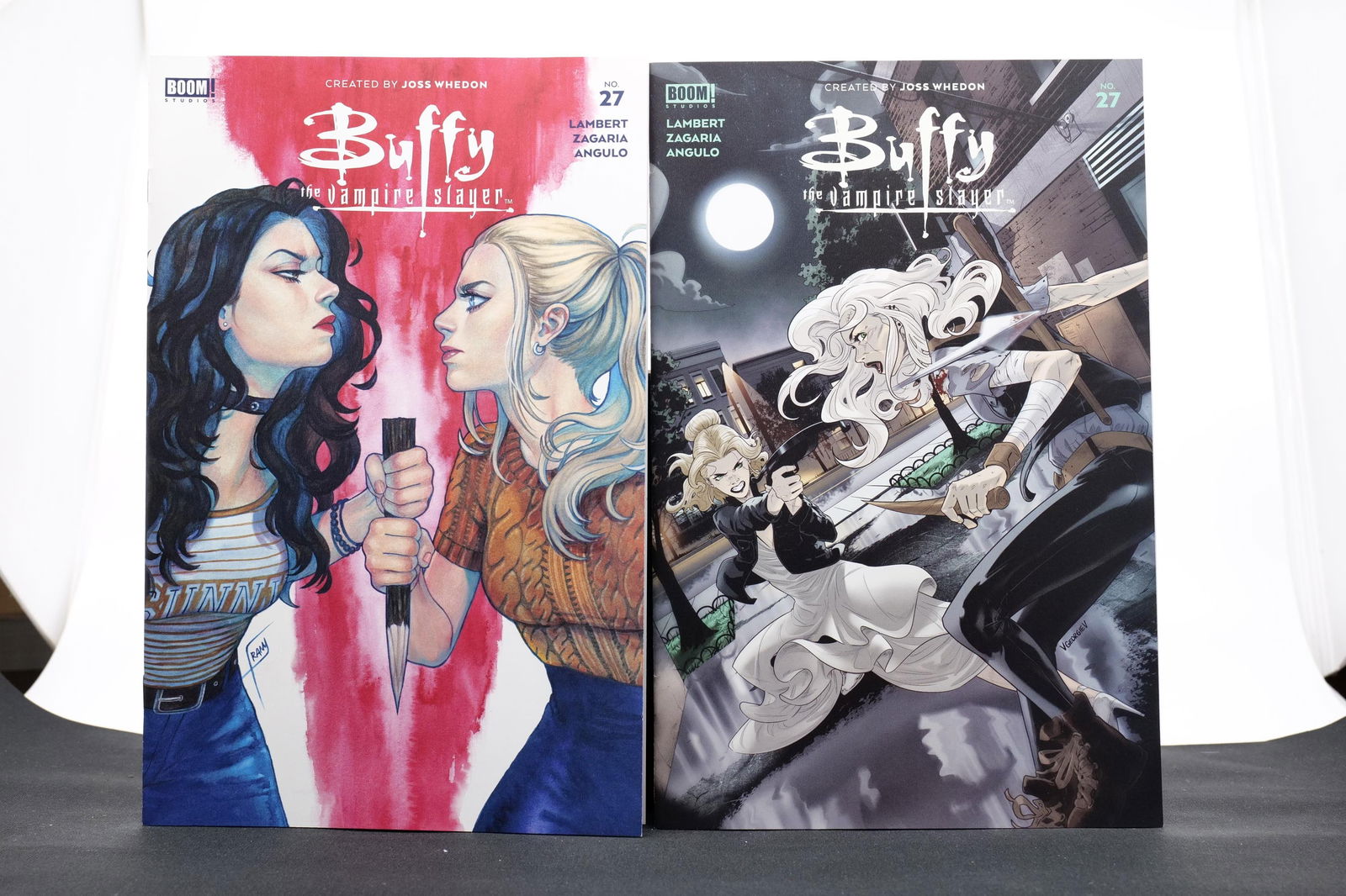 BUFFY THE VAMPIRE SLAYER #27 & #28 - FOUR TOTAL ISSUES COVER VARIANTS - BOOM STUDIOS (1 of 2)