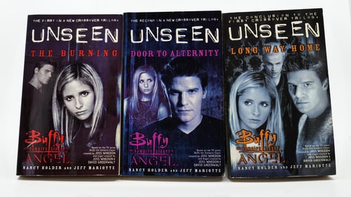 UNSEEN - PAPERBACK NOVEL SET - THE CROSSOVER TRILOGY