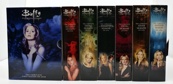 THE COMPLETE 7 SEASONS ON DVD - BUFFY