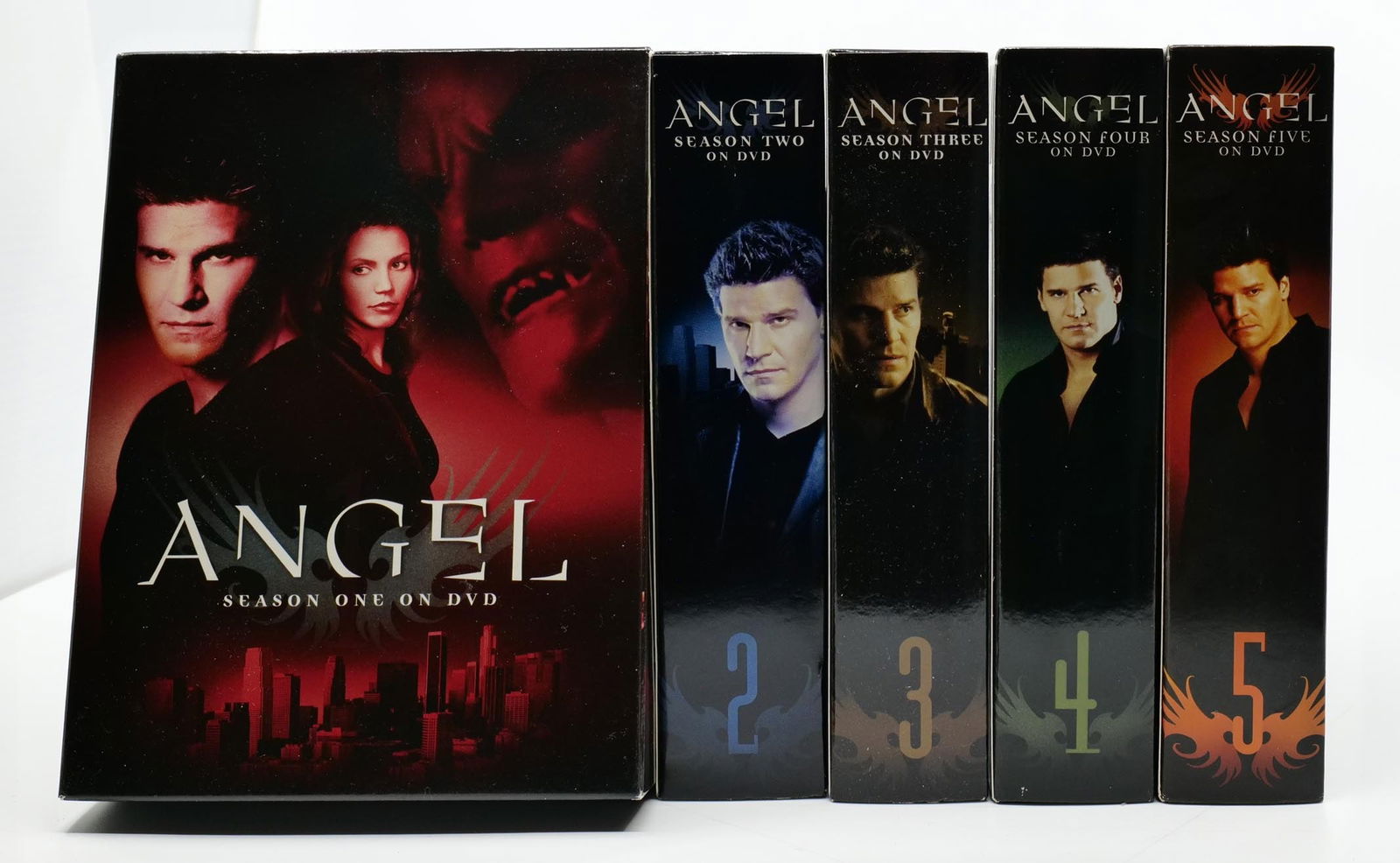DVD - ANGEL - THE COMPLETE 5 SEASONS ON DVD (1 of 1)