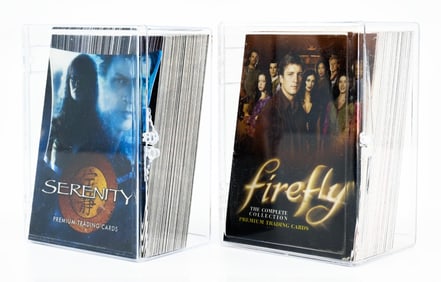 SERENITY AND FIREFLY TRADING CARD SETS
