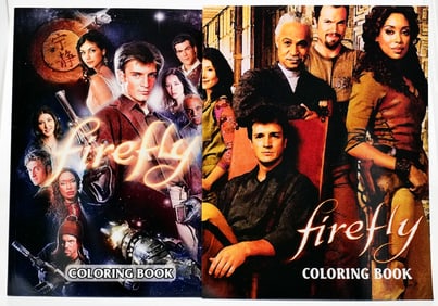 FIREFLY COLORING BOOK SET