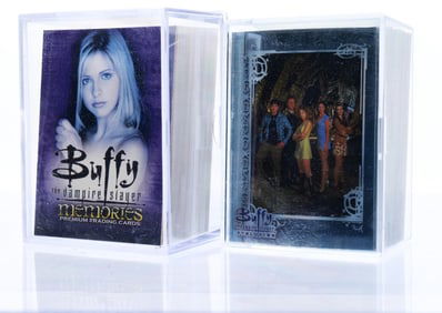 BUFFY TRADING CARD SETS - MEMORIES & EVOLUTION SETS
