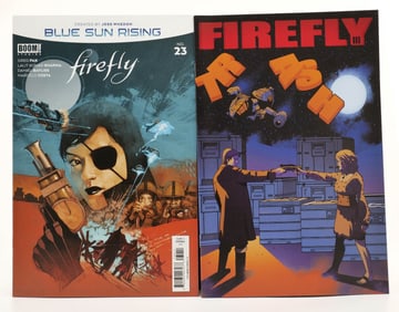 FIREFLY #23 - with cover variant - BLUE SUN RISING