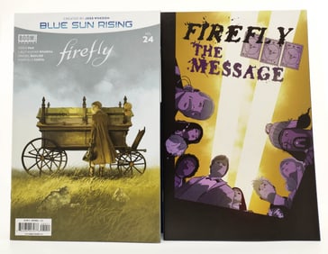 FIREFLY #24 - with cover variant - BLUE SUN RISING