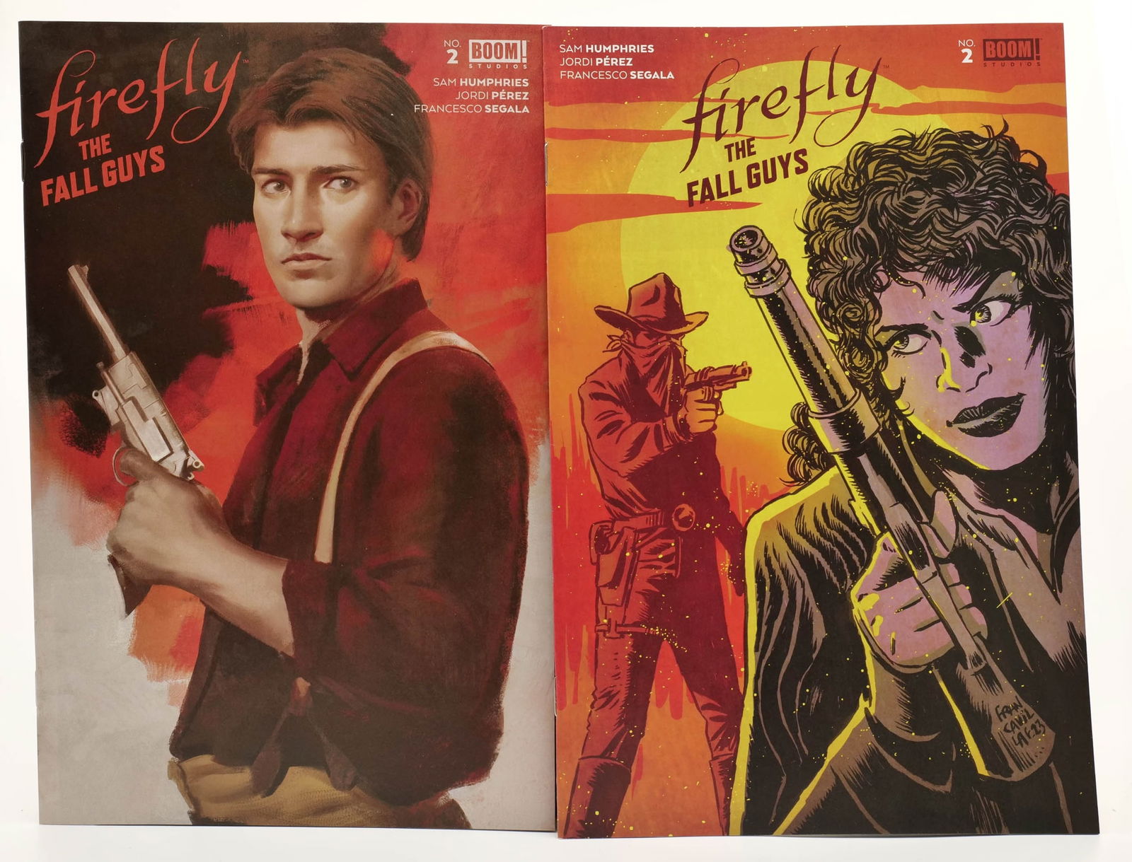 FIREFLY #2 - THE FALL GUYS - with cover variant: FIREFLY #2 - THE FALL GUYS - with cover variant