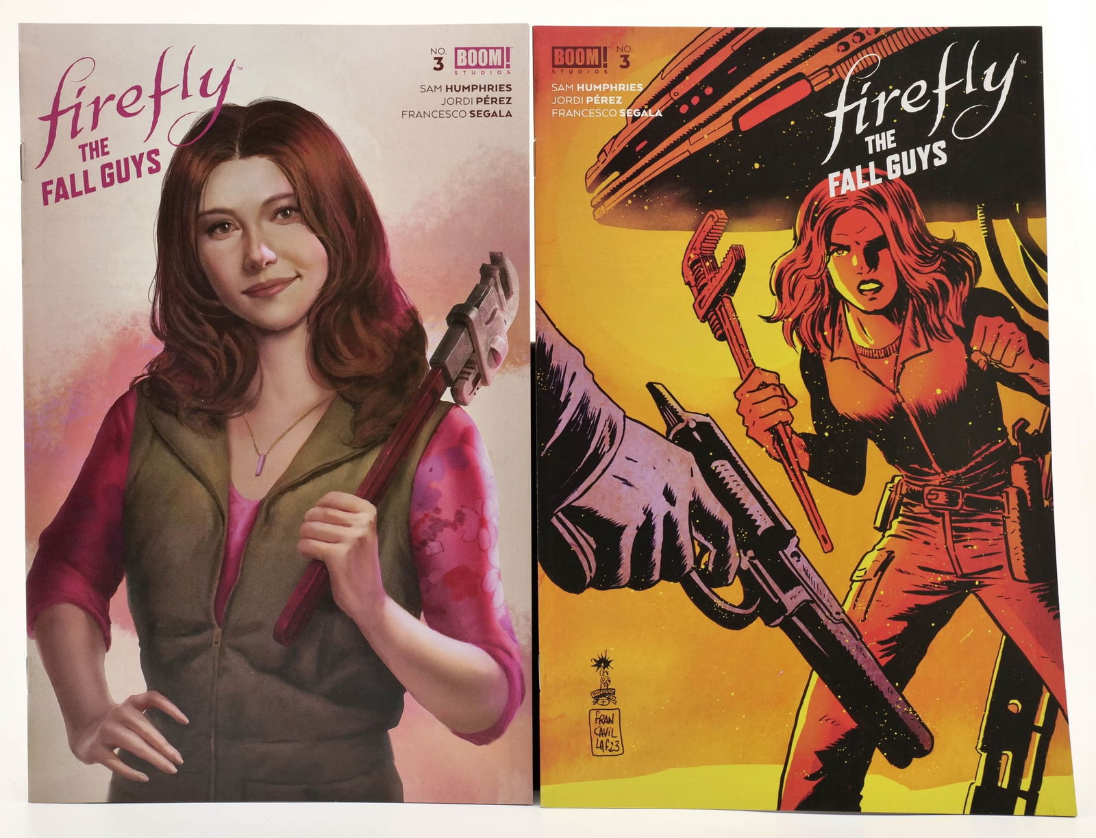 FIREFLY #3 - THE FALL GUYS - with cover variant: FIREFLY #3 - THE FALL GUYS - with cover variant