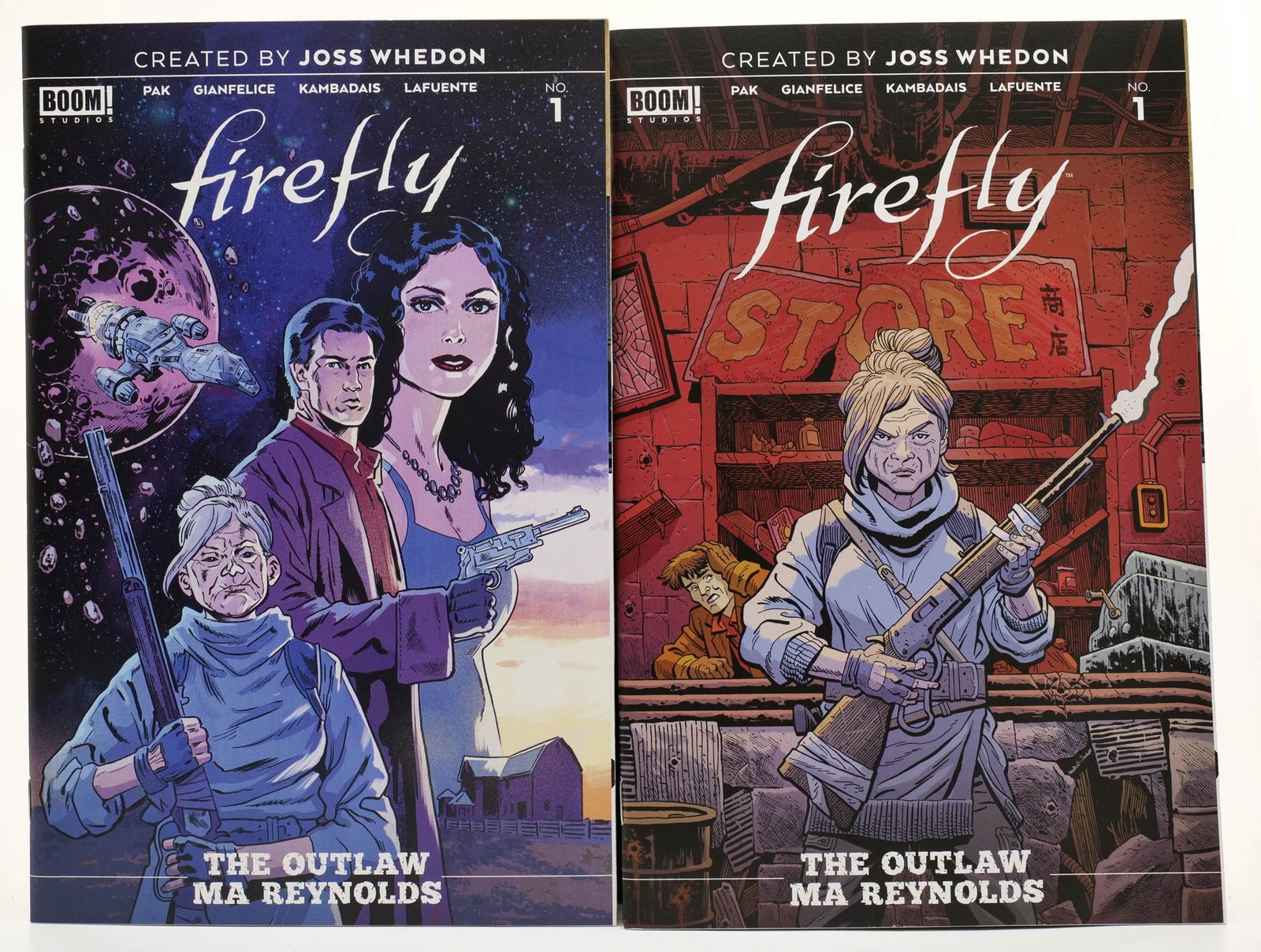 FIREFLY #1 - THE OUTLAW - MA REYNOLDS - with cover variants: FIREFLY #1 - THE OUTLAW - MA REYNOLDS - with cover variants