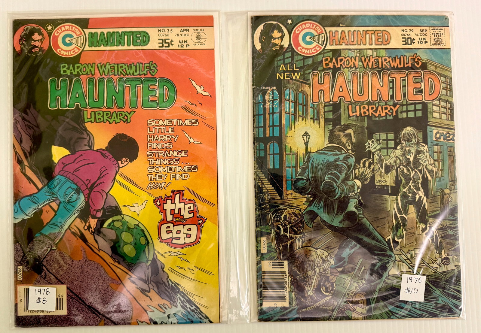 BARON WEIRWULF'S HAUNTED LIBRARY COMIC SET (1 of 1)