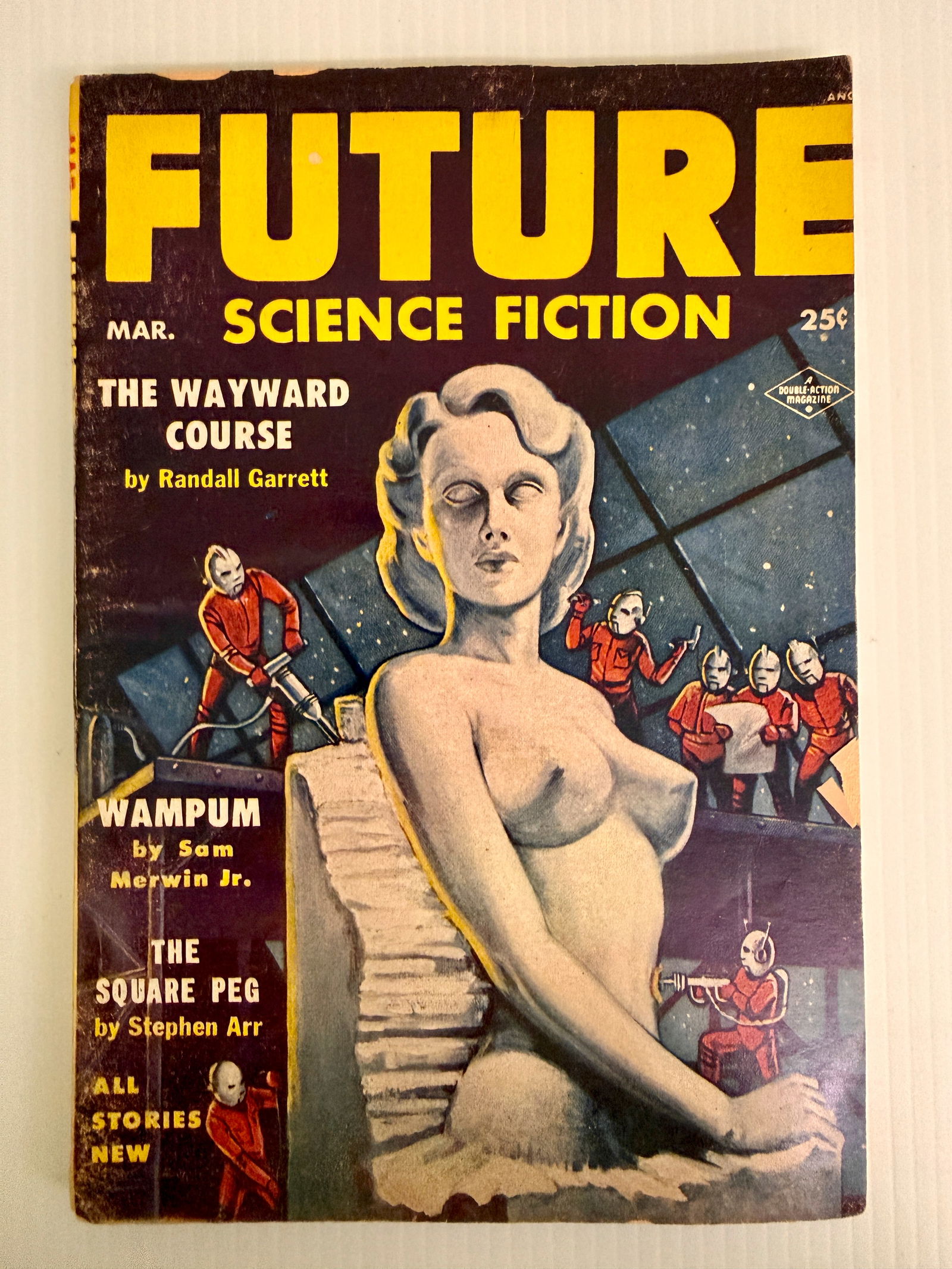 FUTURE SCIENCE FICTION - PULP FICTION MAGAZINE 1954 (1 of 4)