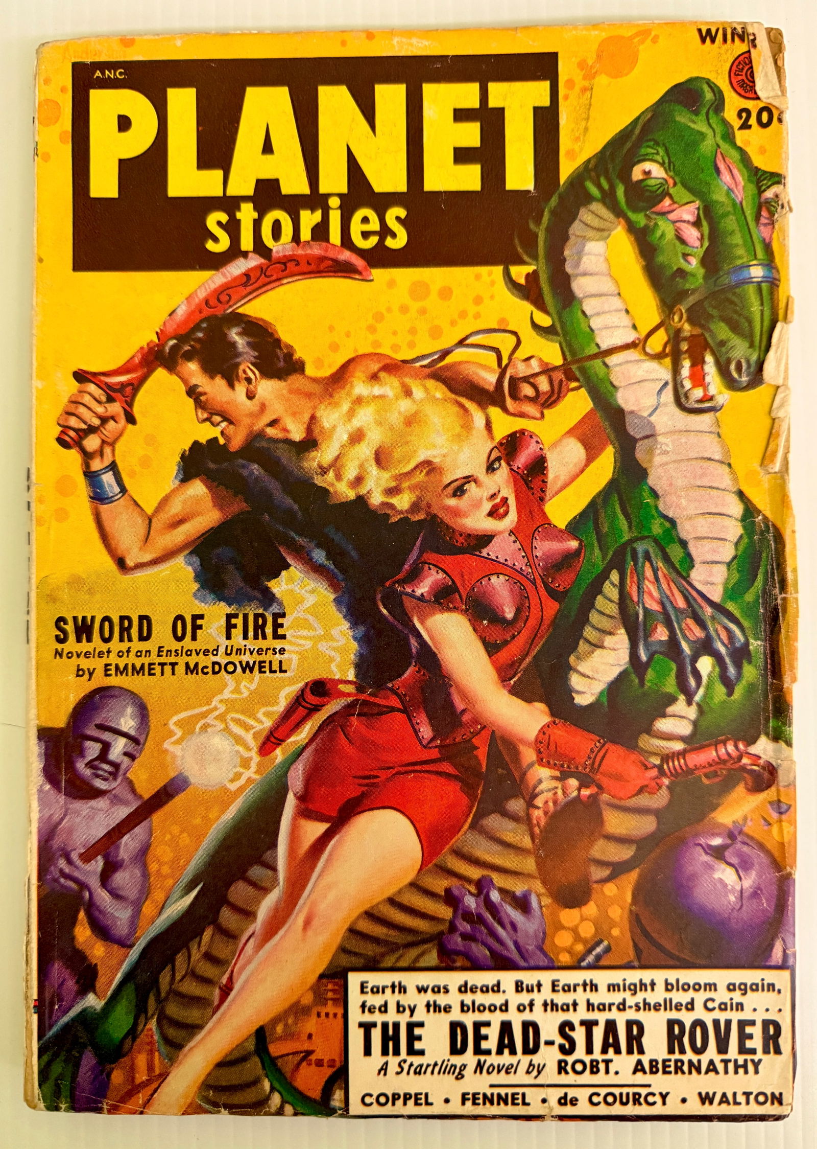 PLANET STORIES SCIENCE FICTION - PULP FICTION (1 of 6)