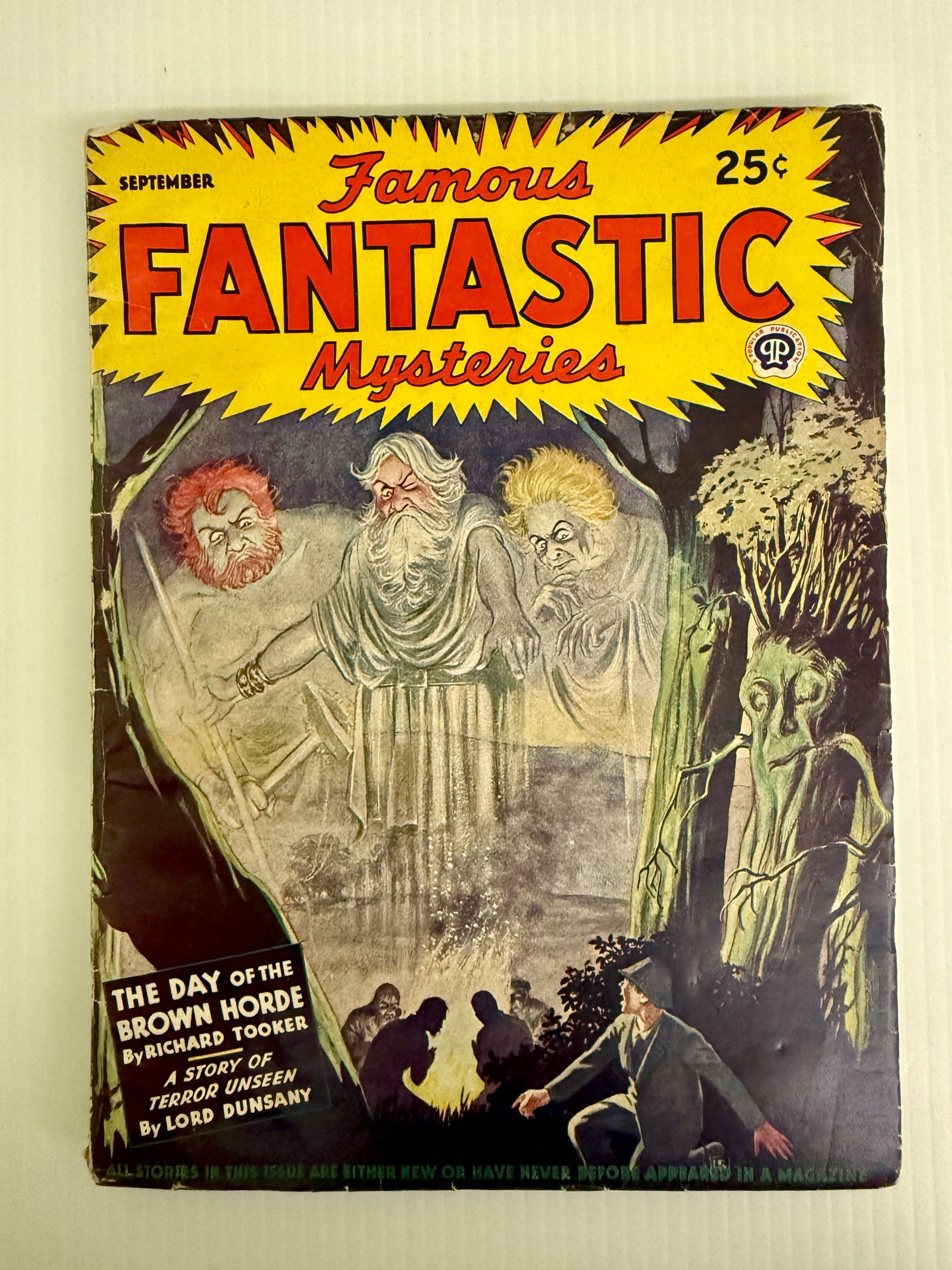 FAMOUS FANTASTIC MYSTERIES - PULP FICTION - 1944 (1 of 5)