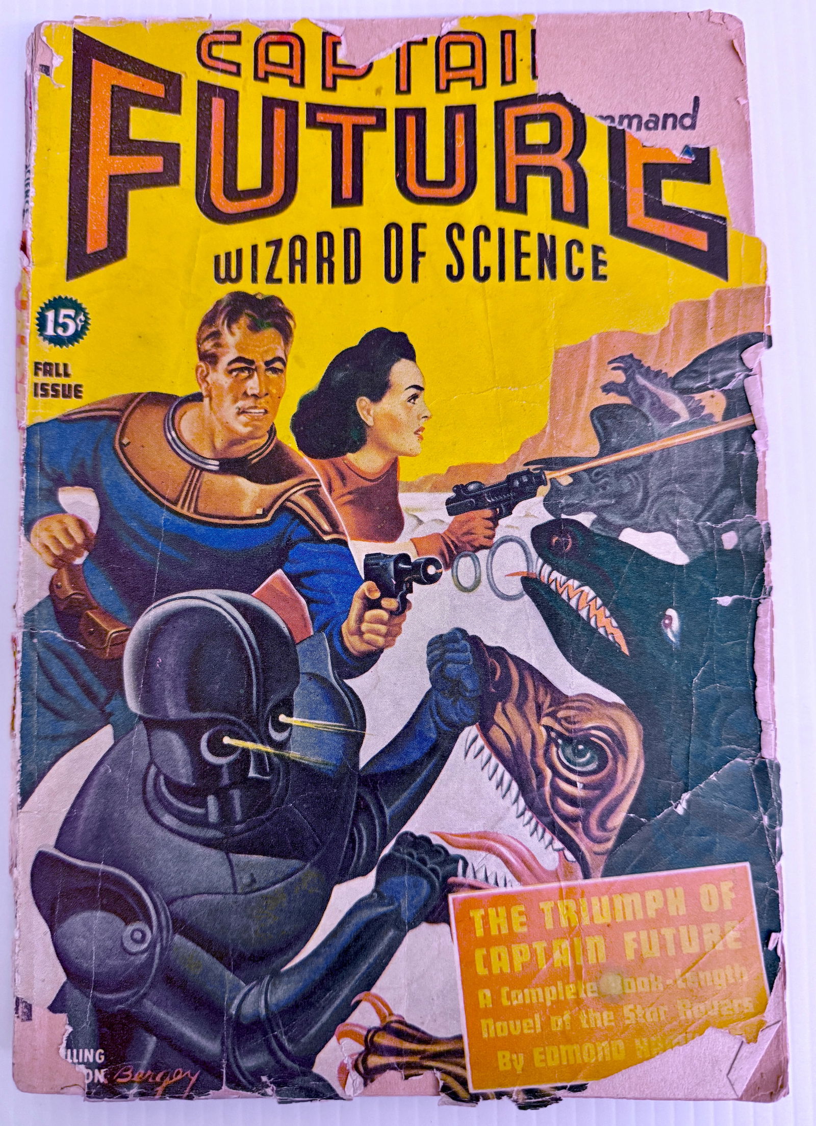 CAPTAIN FUTURE - WIZARD OF SCIENCE - 1940 SCIENCE FICTION (1 of 8)