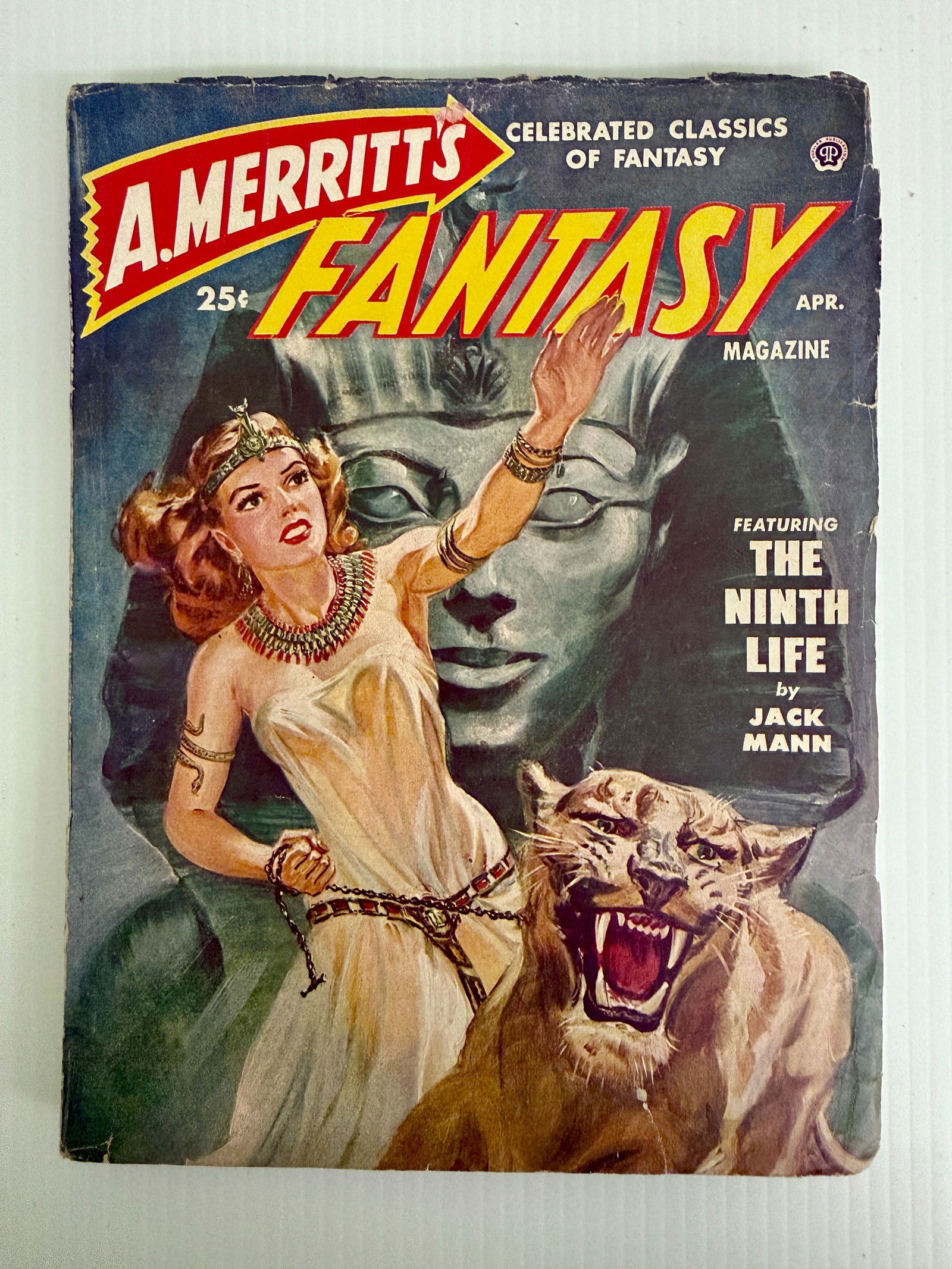 FANTASY MAGAZINE - SCIENCE FICTION. FANTASY 1950 - #3 ! ! !: FANTASY MAGAZINE - SCIENCE FICTION. FANTASY 1950 - VOL. 1. #3 ! ! ! ONE OF THE FIRST 5 ISSUES OF THIS FANTASTIC PUBLICATION. PULP FICTION. COVER BY NORMAN SAUNDERS. $40 PRIOR PRICING.
