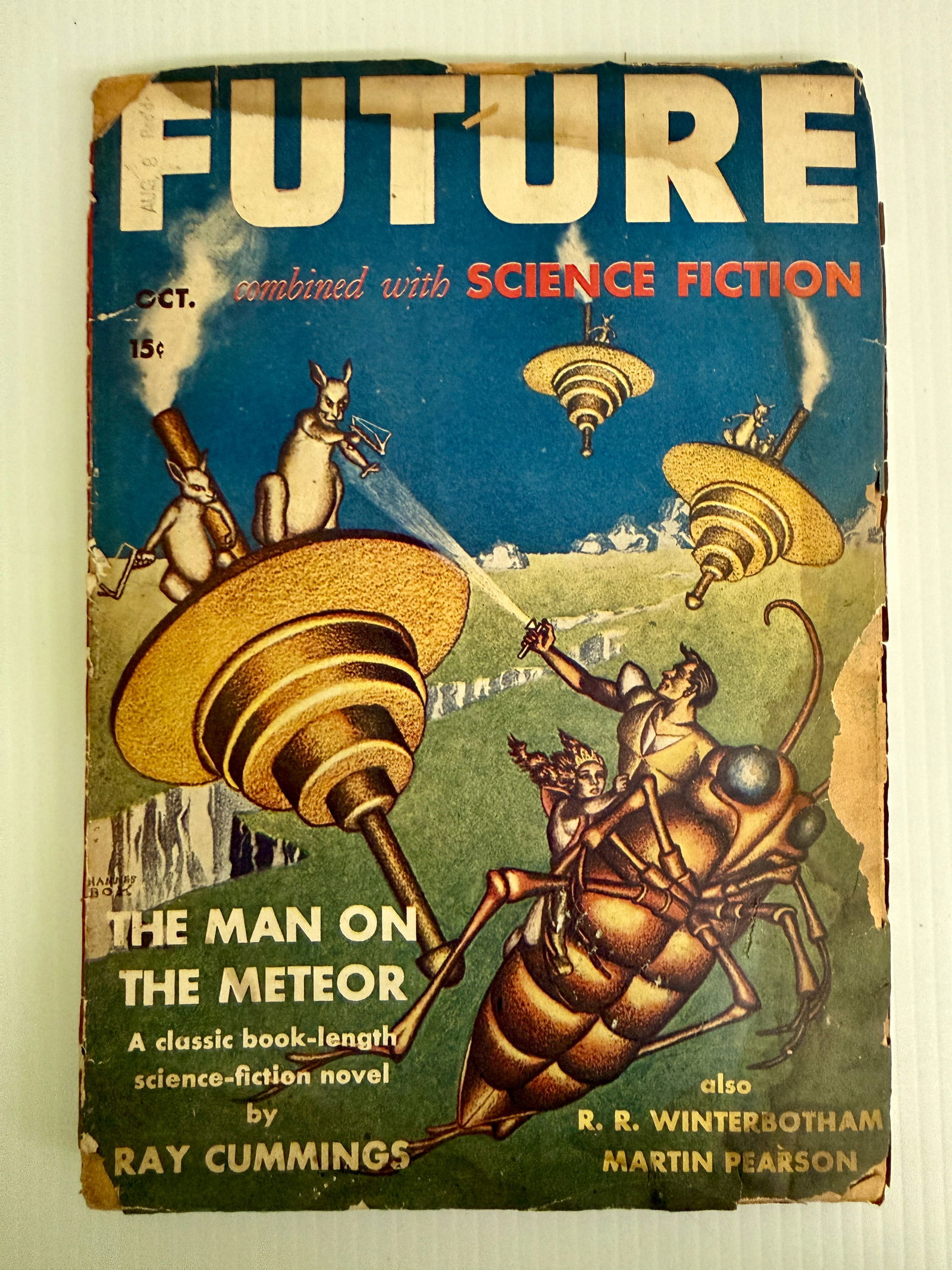 FUTURE MAGAZINE - COMBINED WITH SCIENCE FICTION STORIES - 1941 (1 of 6)