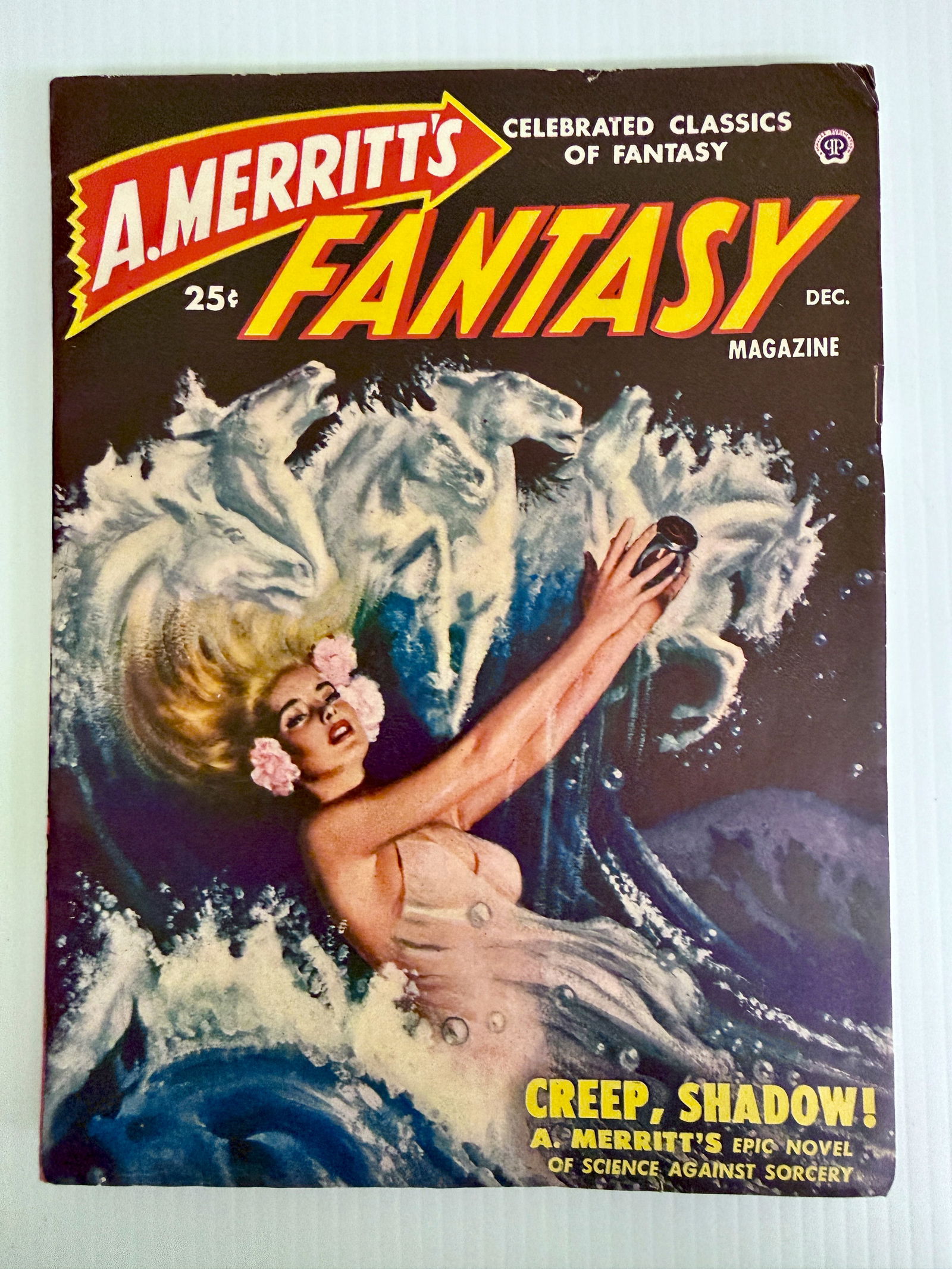 FANTASY MAGAZINE - SCIENCE FICTION. FANTASY 1949 - #1 ! ! !: FANTASY MAGAZINE - SCIENCE FICTION. FANTASY 1949 - #1 ! ! ! VOLUME 1. FIRST ISSUE ! COLLECTABLE ! ! ! $35 PRIOR COVER PRICE. GREAT SPINE - REAL GOOD CONDITION.