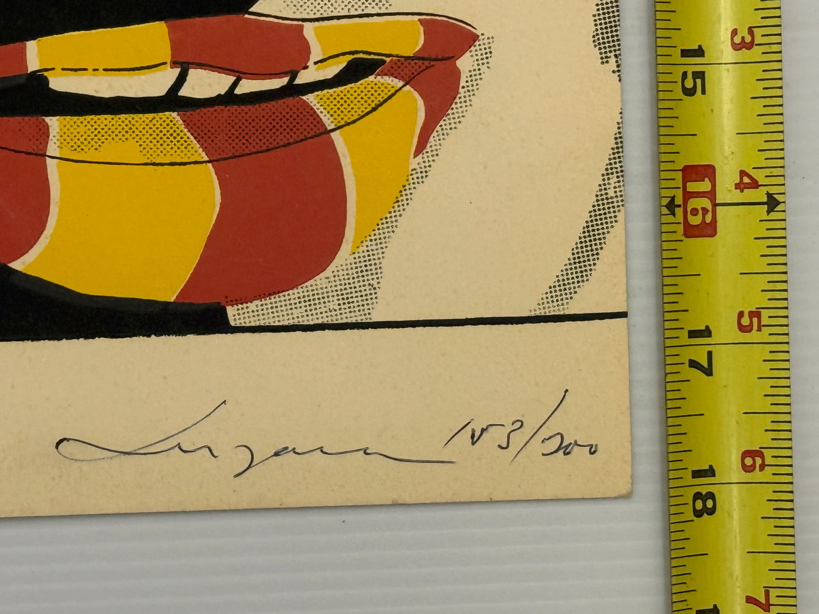 Composition III - Carlos Vergara - SIGNED / NUMBERED - 2