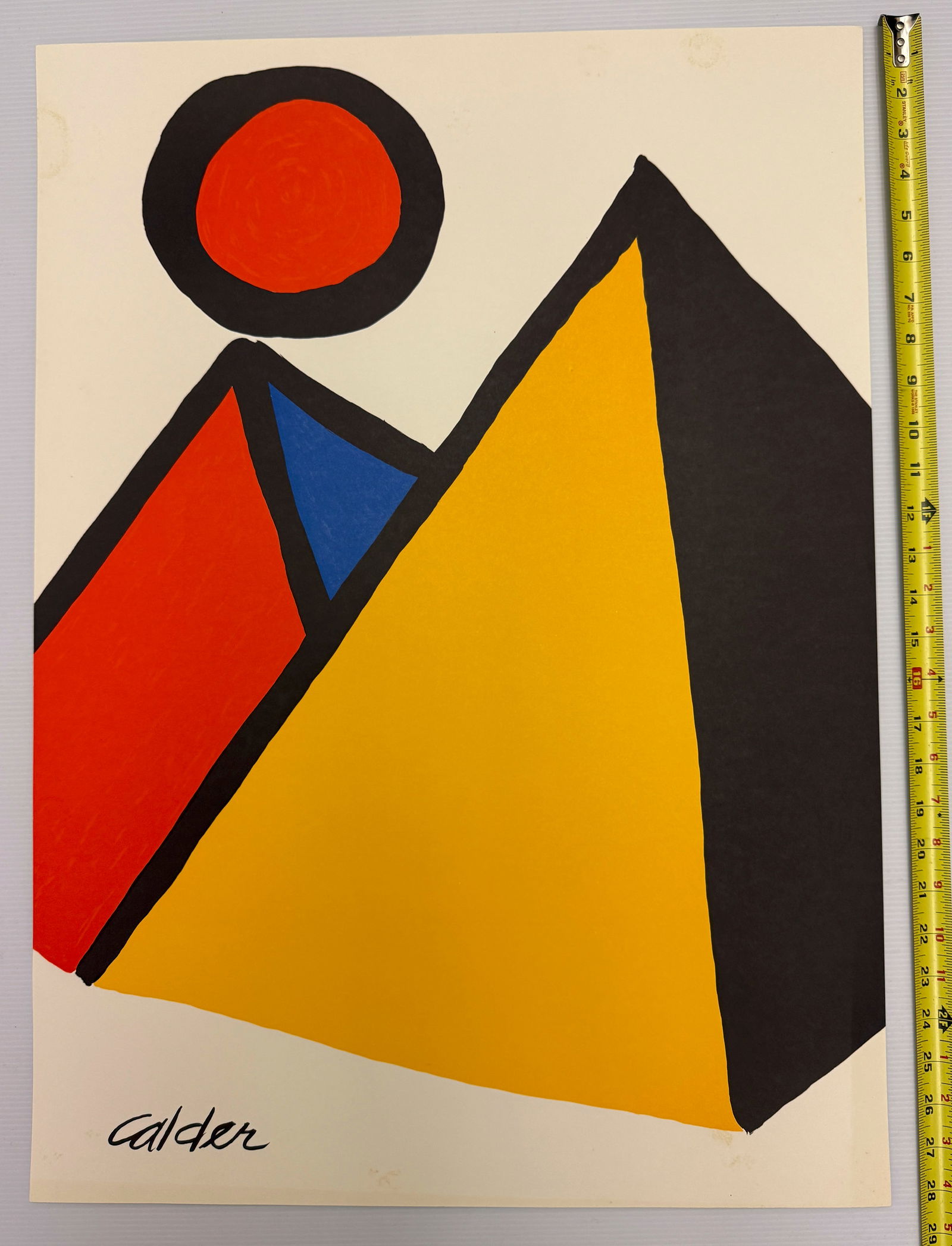 Alexander Calder - Pyramids and Sun (1 of 1)