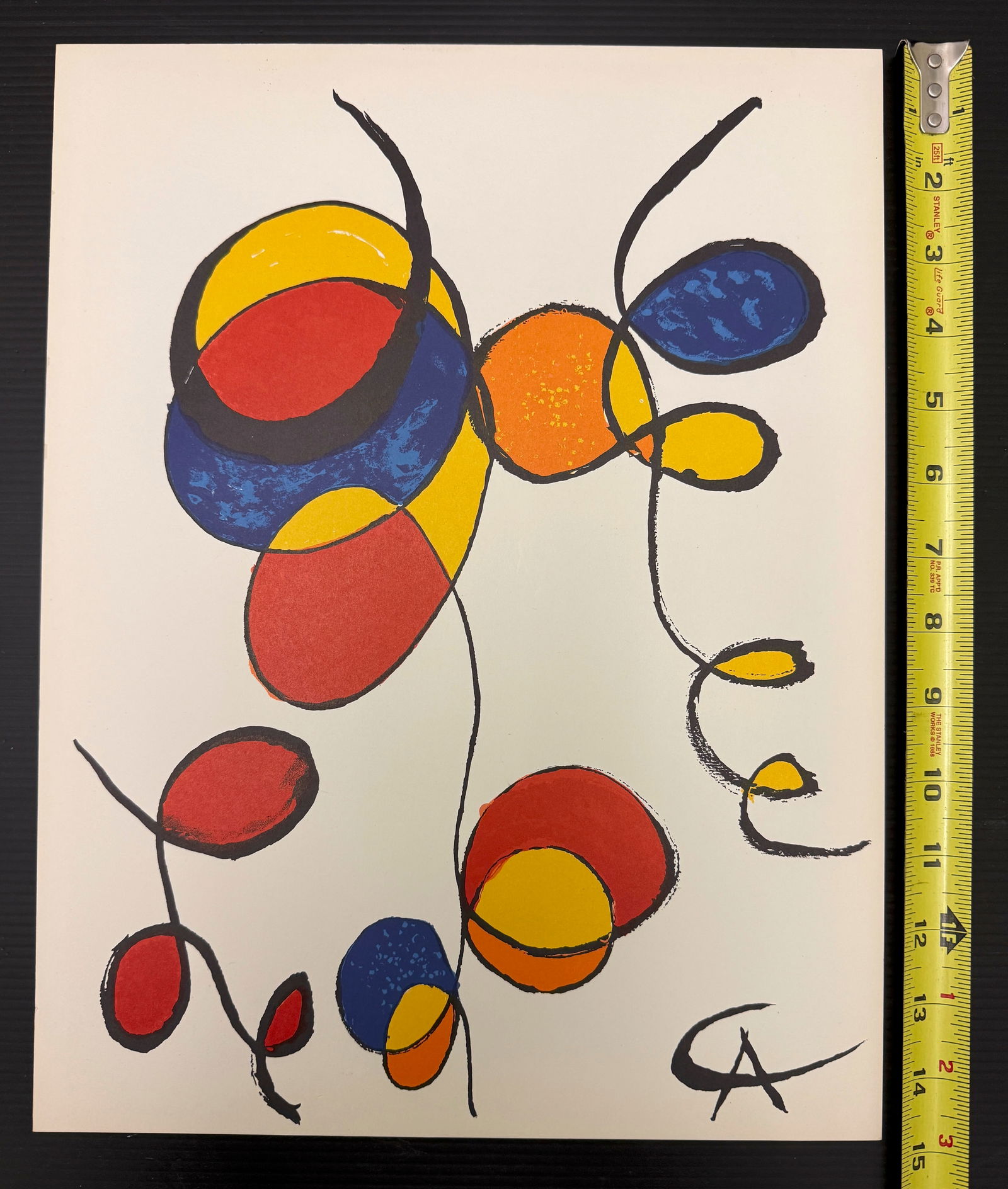 Spirales (or Spirals) by Alexander Calder: Lithograph titled Spirales (or Spirals) by the American artist Alexander Calder. Artwork Details about 8 x 14Artist: Alexander Calder (1898-1976)Title: Spirales (or Spirals)Medium: Lithograph in color