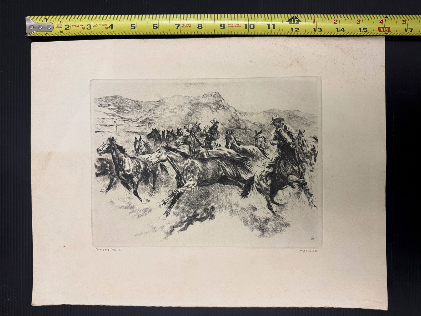 Bringing 'Em In - Reinhold H. Palenske (1 of 3)