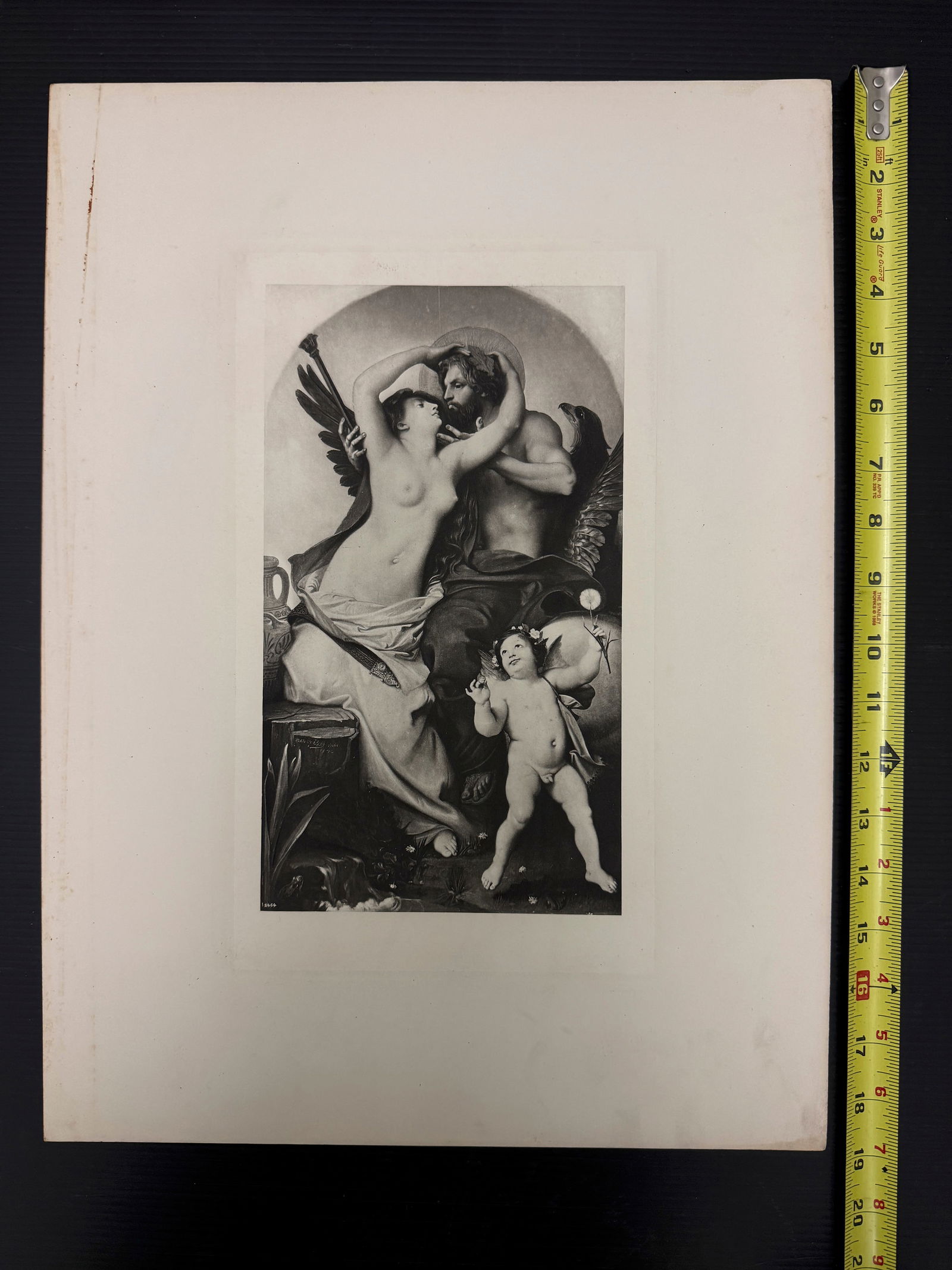 The God and the Mortal - based on a painting by Jean Le Comte-Du Nouy (1 of 2)