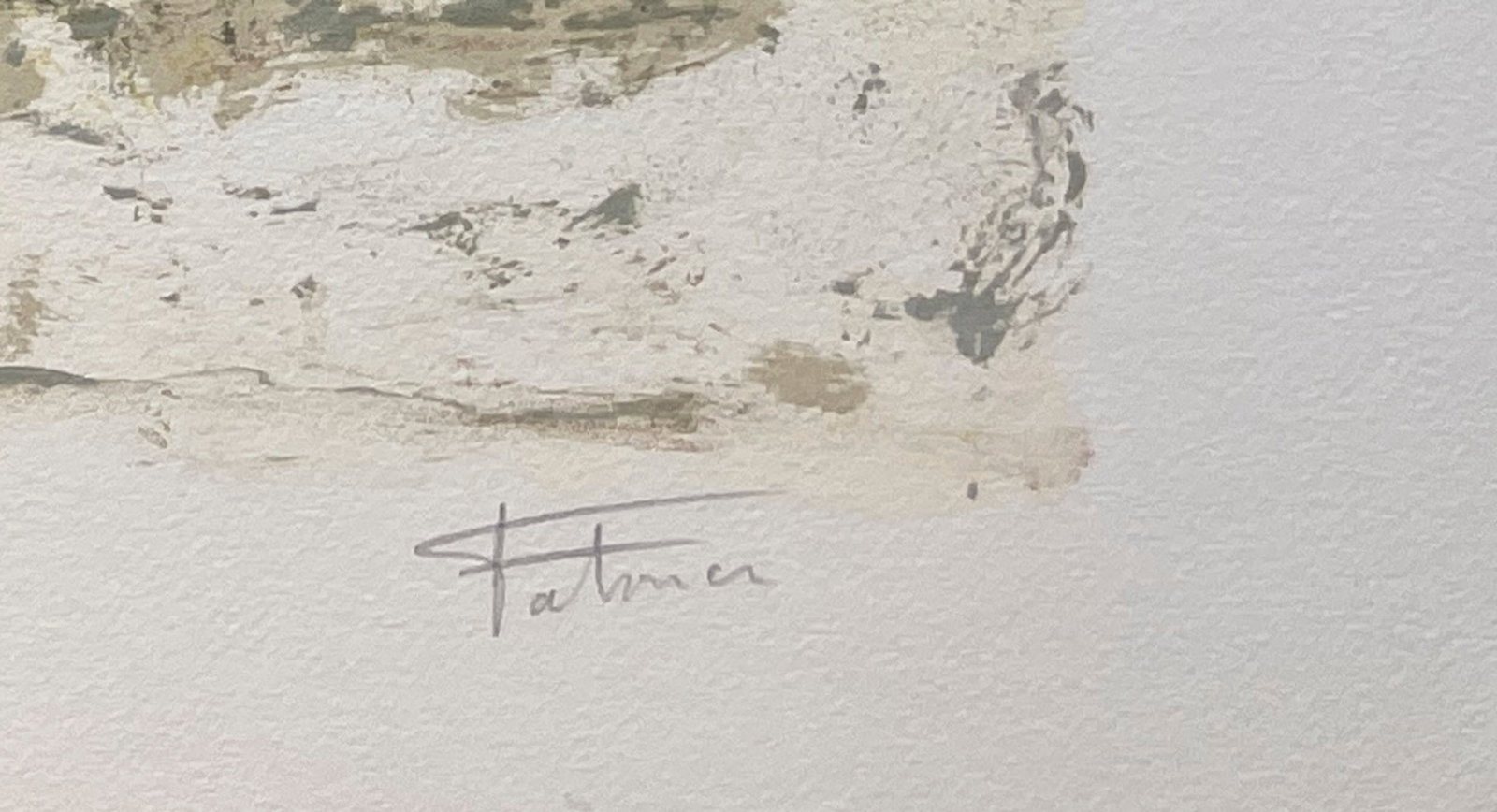 Winter landscape by the artist Fabrice - 2