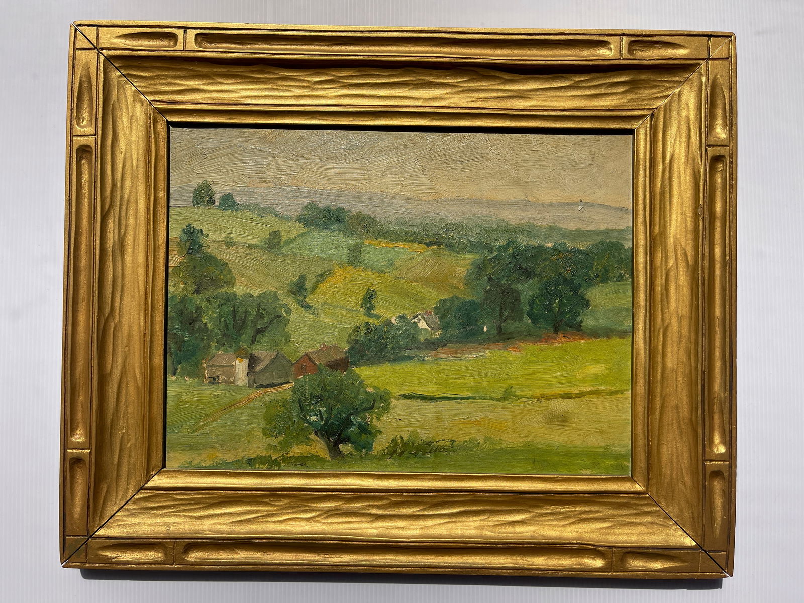 Rolling Hills - OIL PAINTING - POSSIBLE ORIGINAL HOWARD STERN ! (1 of 4)
