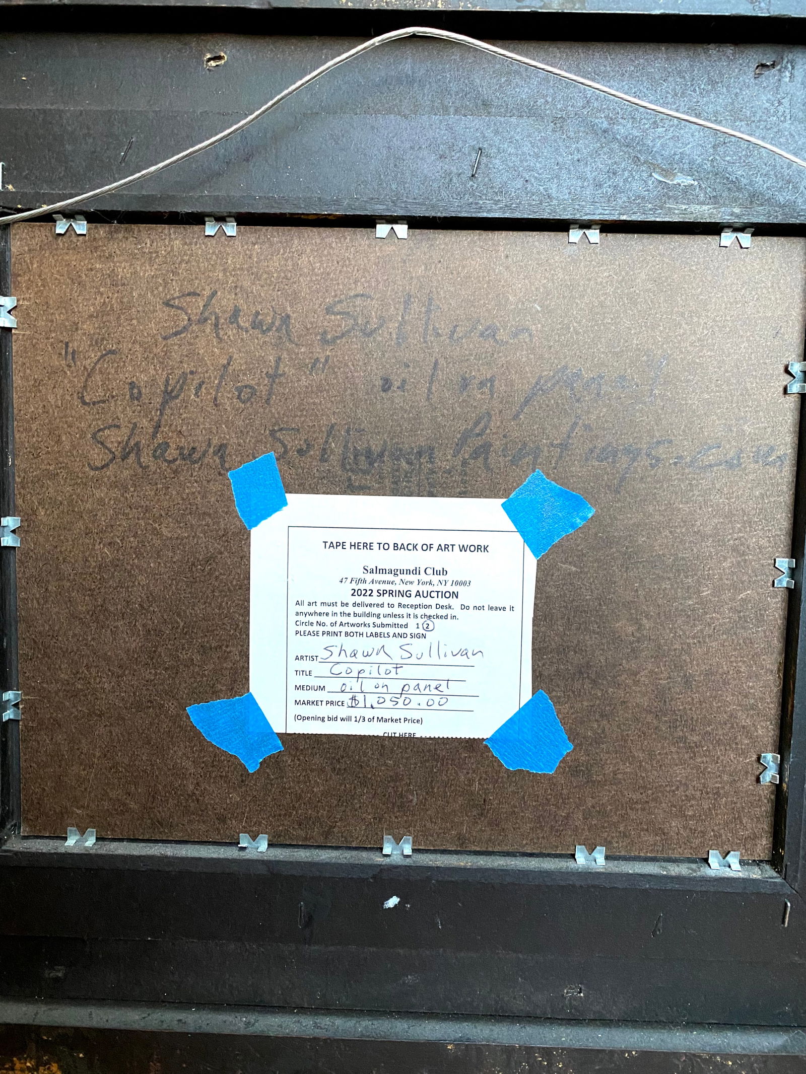 Shawn Sullivan - COPILOT - 2022 AUCTION NYC - 3