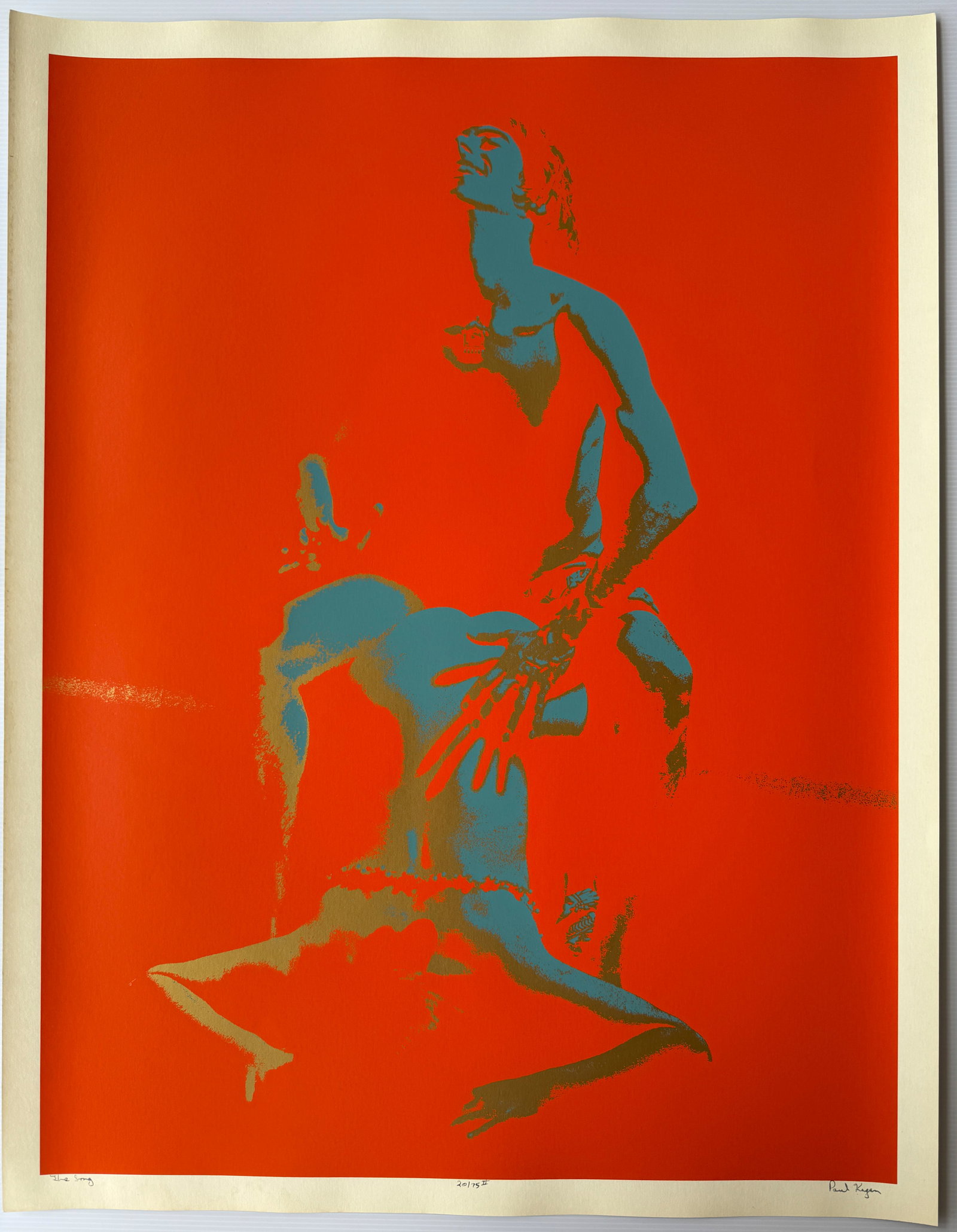 The Song - PAUL KAGAN Silkscreen - Signed Printers Proof (1 of 7)