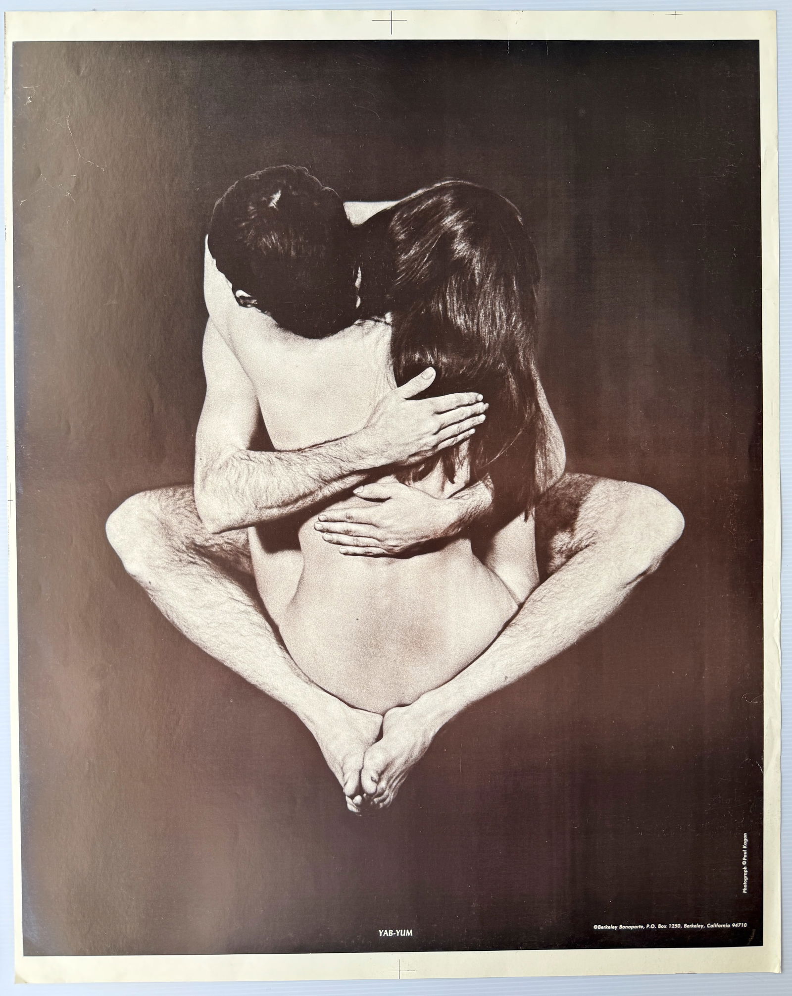 Yab-Yum - Black Litho. 1967. 23 x 29. Exceedingly Rare - PAUL KAGAN (1 of 5)