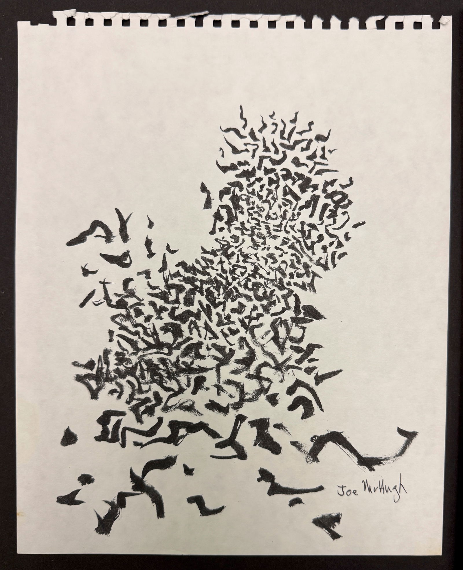 JOSEPH MCHUGH - ORIGINAL RARE ART - EAST TOTEM WEST (1 of 4)