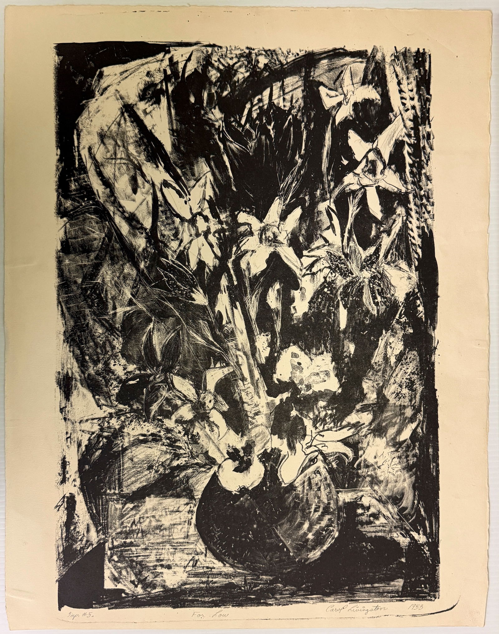 FOR LOU - by the American artist Carol Livingston (1 of 5)