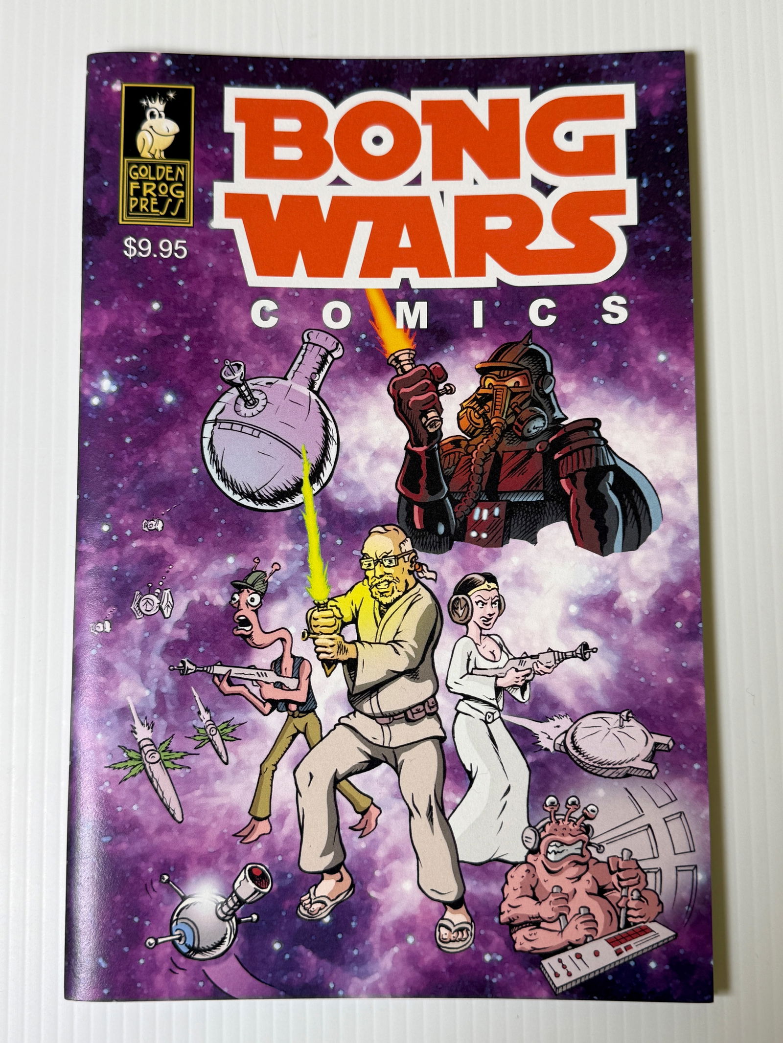 BONG WARS ! SIGNED COMIC ! Rare Limited Edition of 500 - ISSUE #1 (1 of 3)