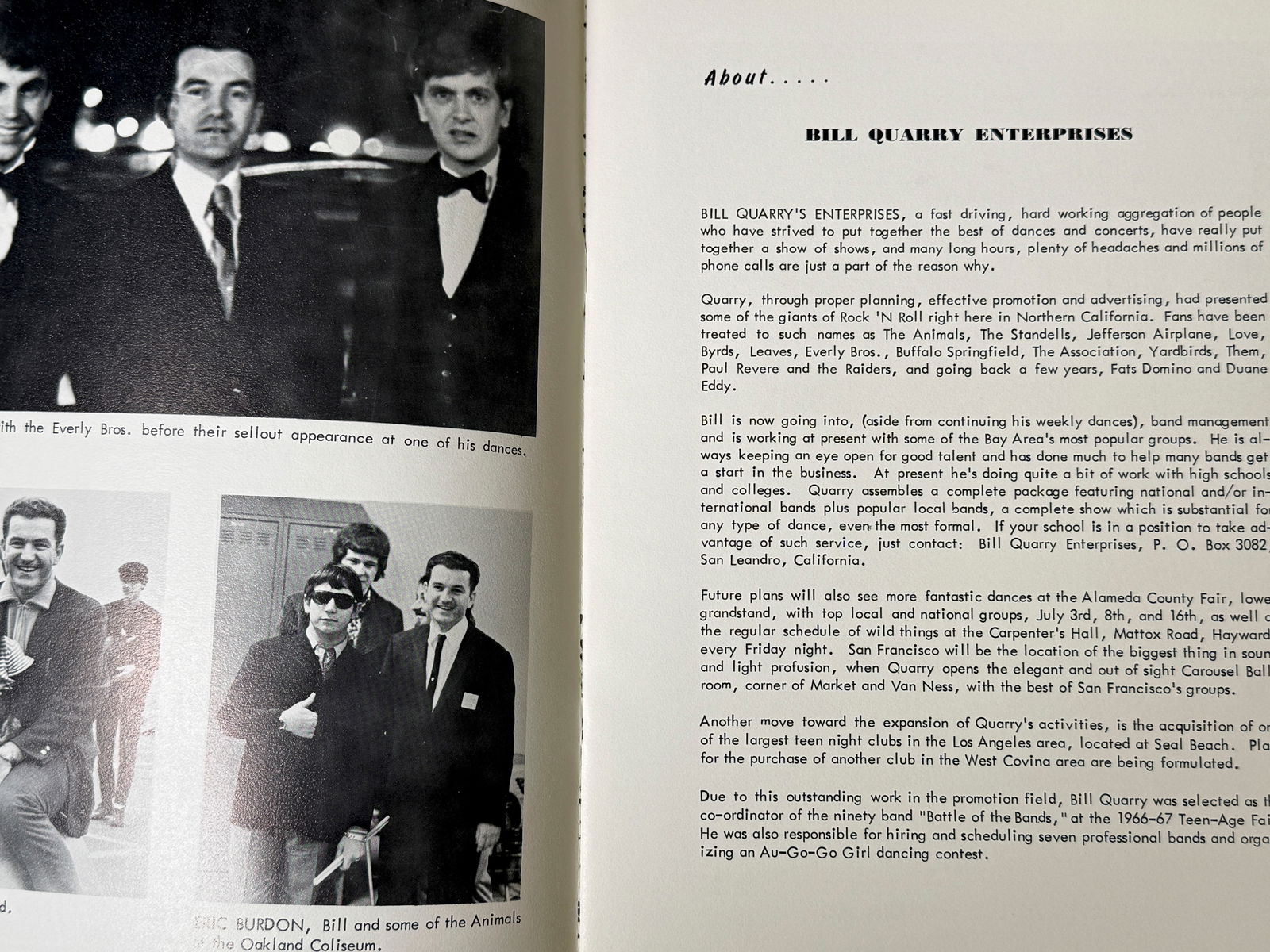 BILL QUARRY PRESENTS - GRATEFUL DEAD PROGRAM - 2