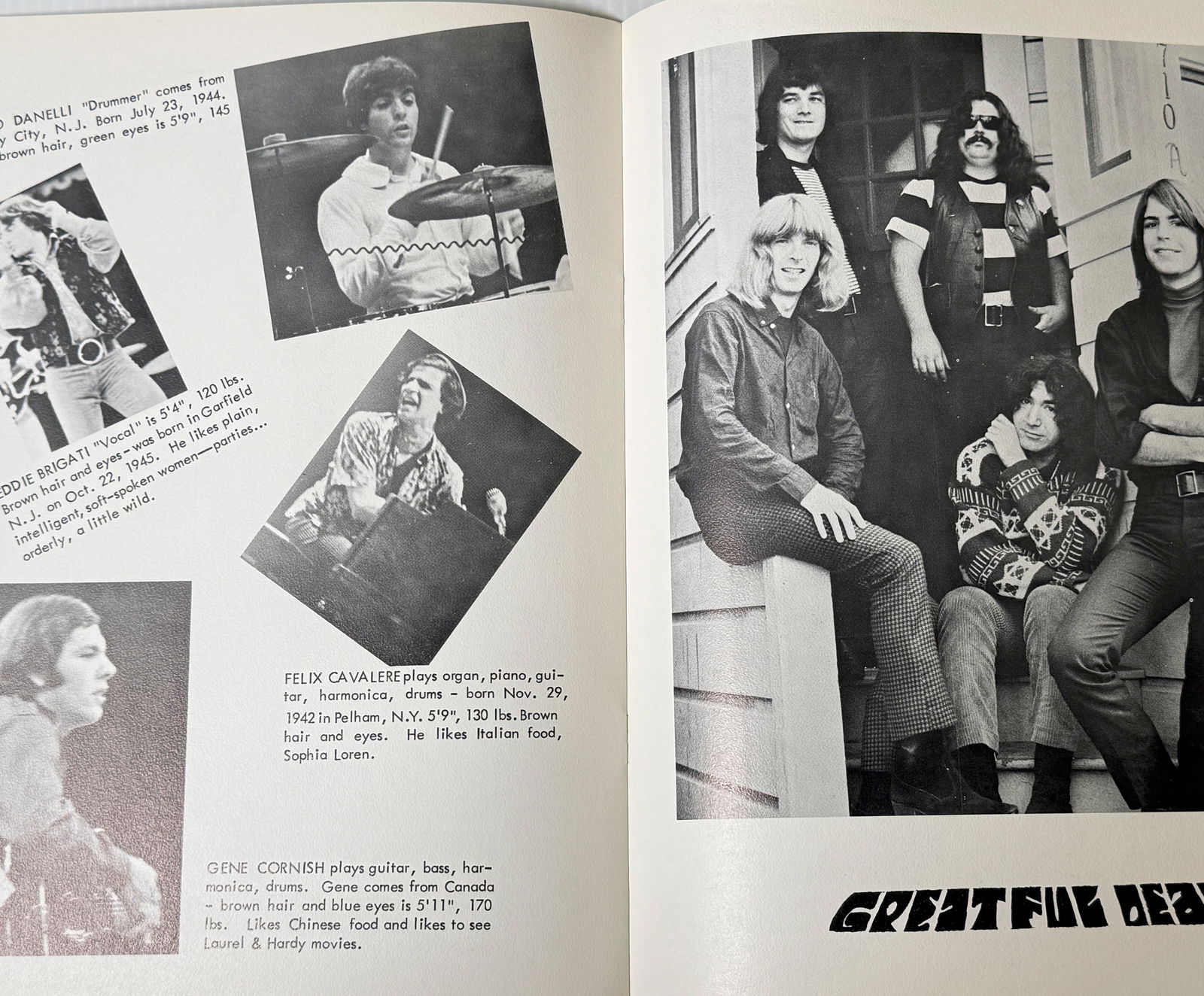 BILL QUARRY PRESENTS - GRATEFUL DEAD PROGRAM - 4