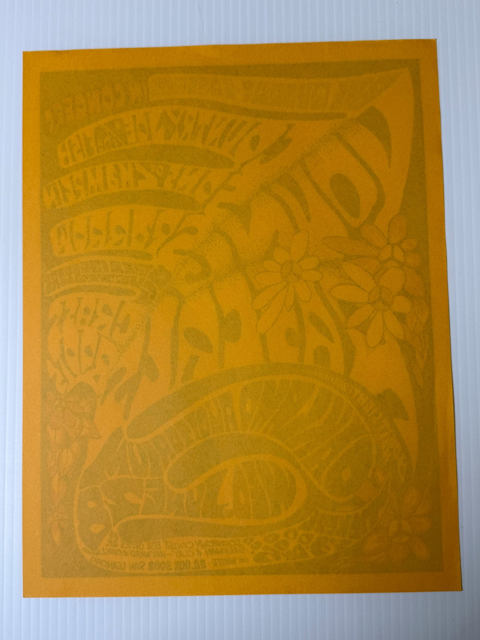 BILL QUARRY PRESENTS - YOUNG RASCALS HANDBILL - 2