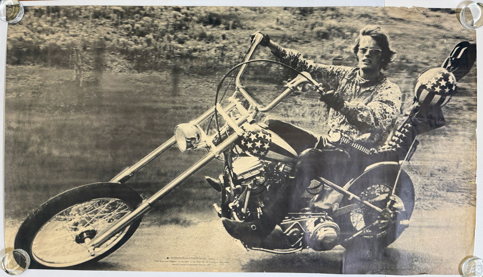 Peter Fonda riding Captain America - Easy Rider (1 of 3)