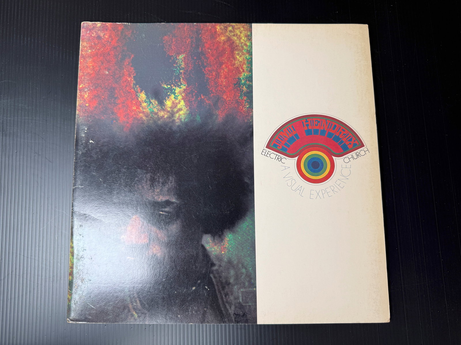 RARE 1969 Jimi Hendrix Electric Church: A Visual Experience concert tour program (1 of 4)