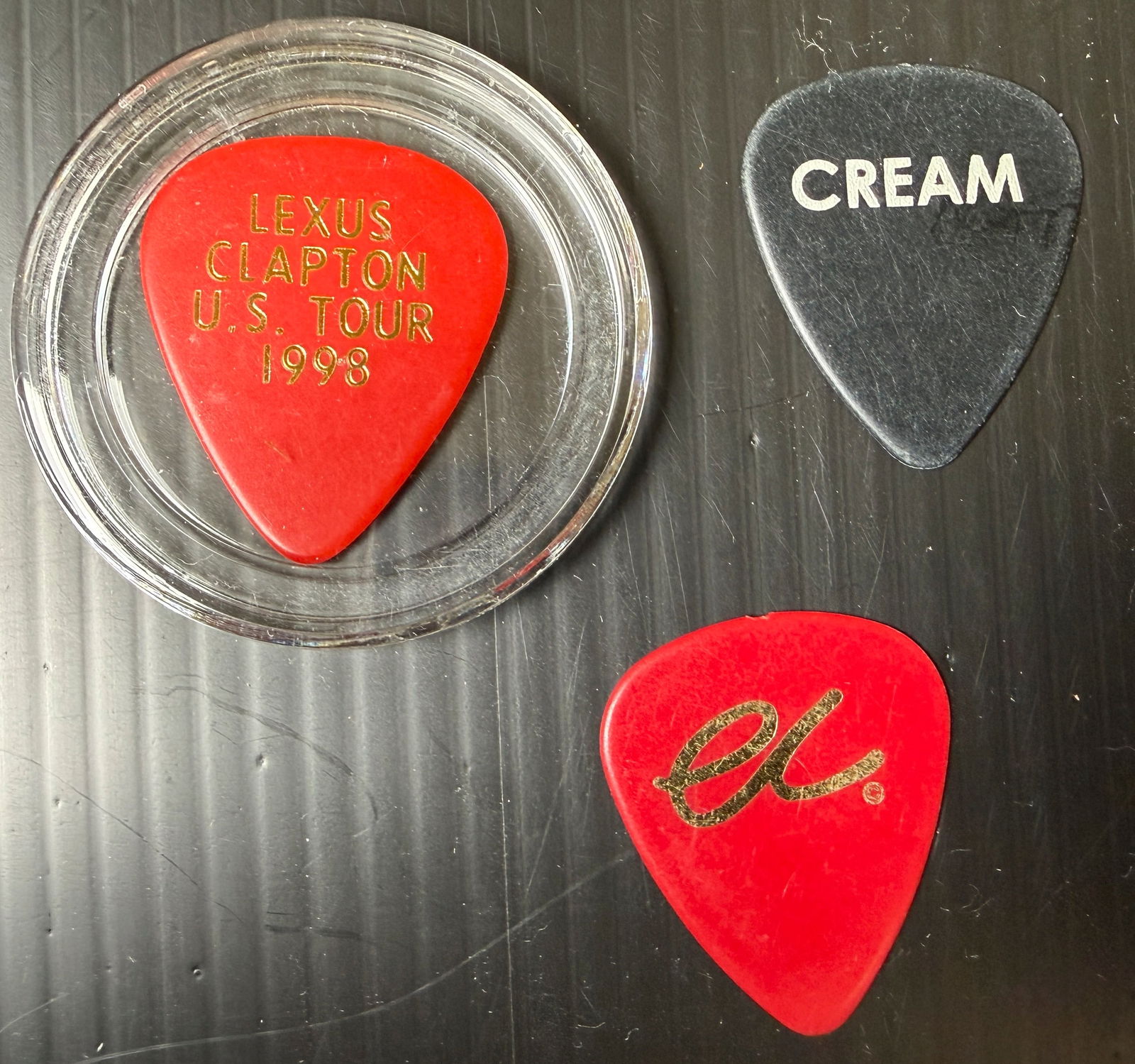 ERIC CLAPTON / CREAM 1998 GUITAR PICK SET: ERIC CLAPTON 1998 GUITAR PICK SET
