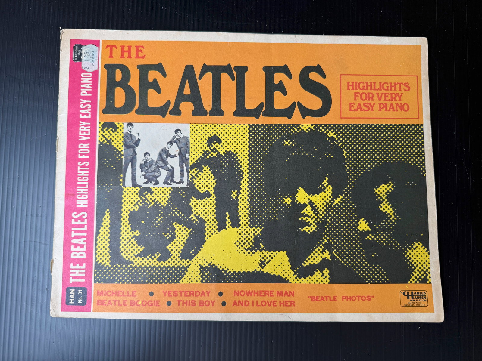 BEATLES VINTAGE PIANO SHEET MUSIC BOOK (1 of 4)