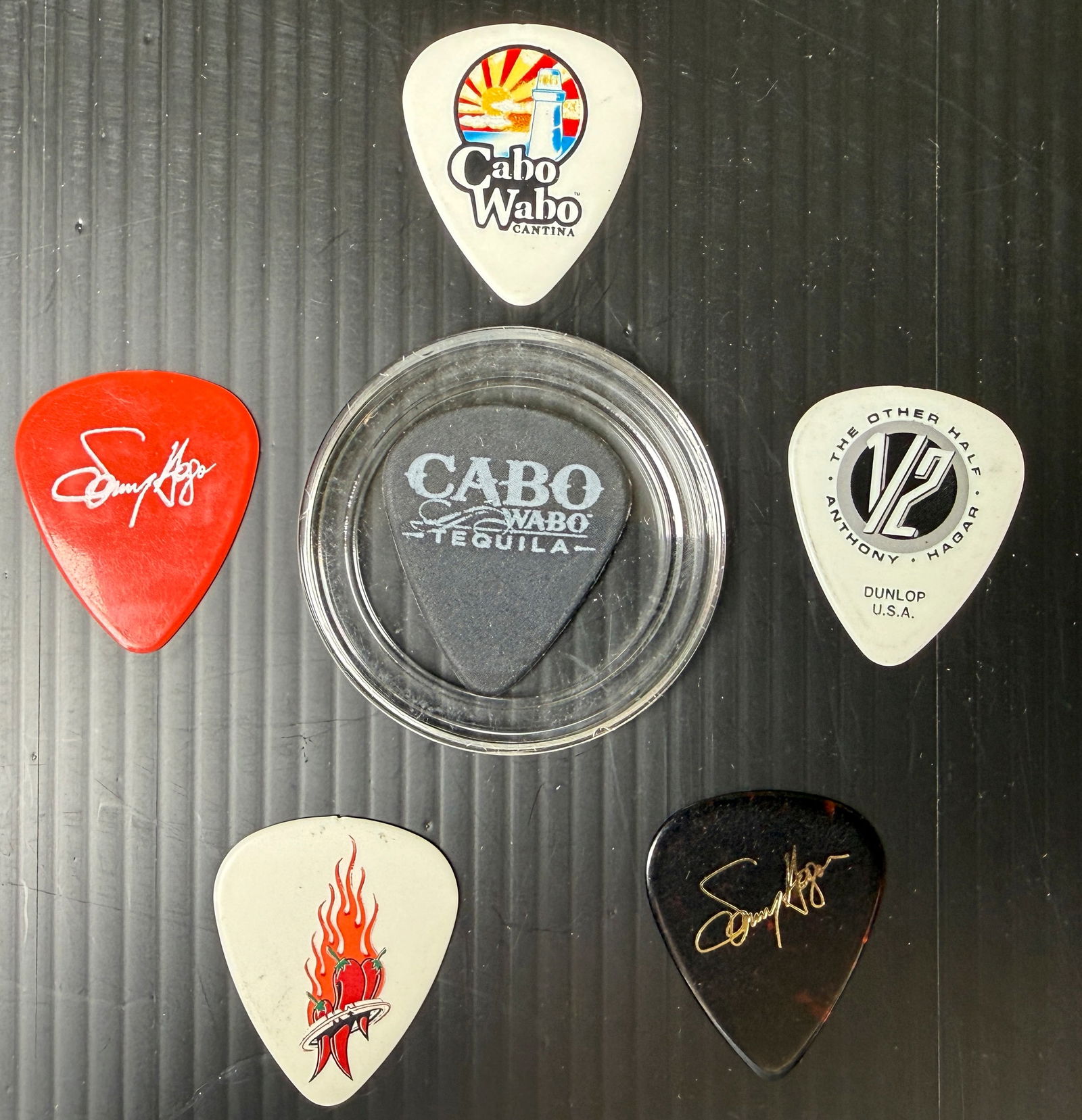 SAMMY HAGAR CABO WABO GUITAR PICK SET: SAMMY HAGAR CABO WABO GUITAR PICK SET