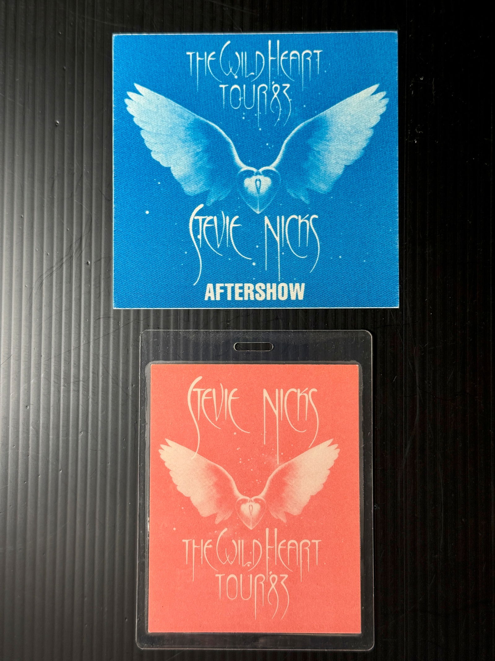 STEVIE NICKS 1983 BACKSTAGE PASS SET: STEVIE NICKS 1983 BACKSTAGE PASS SET