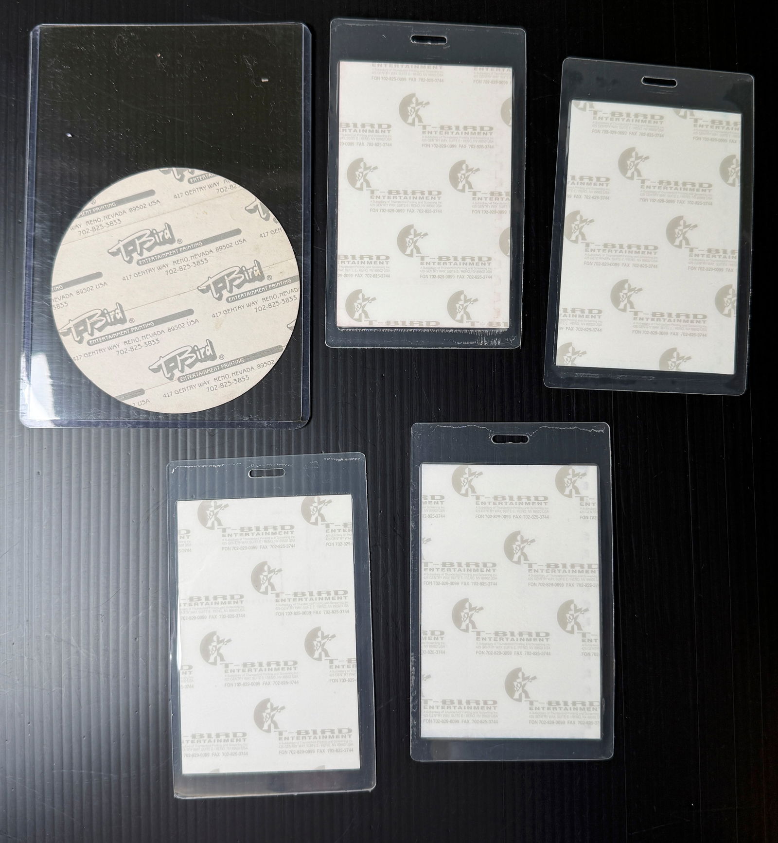 BRUCE SPRINGSTEEN BACKSTAGE PASS SET - 2