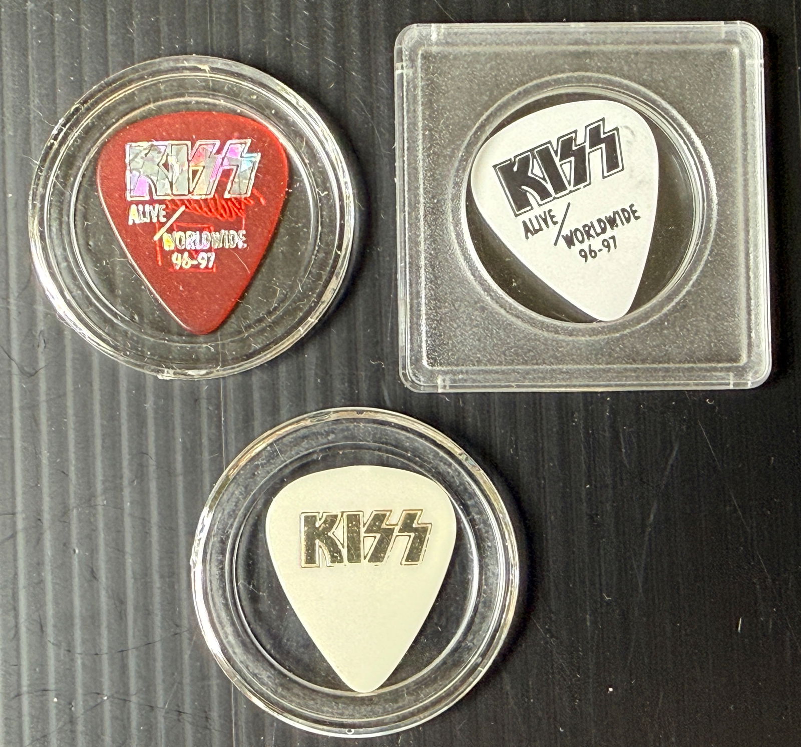 RARE - KISS GUITAR PICK SET (1 of 2)