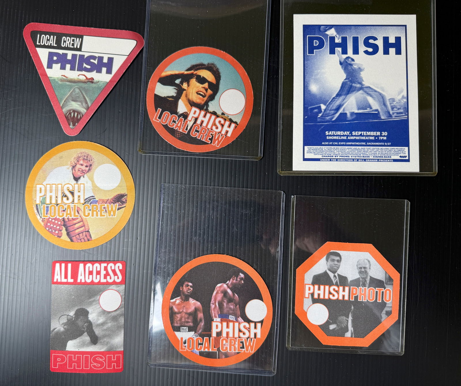 PHISH BACKSTAGE PASS SET: PHISH BACKSTAGE PASS SET