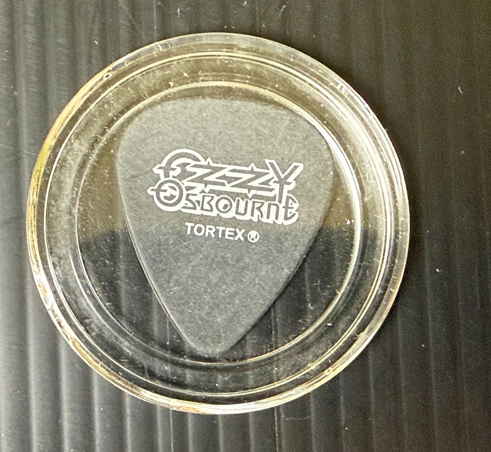 OZZY OSBORNE GUITAR PICK: OZZY OSBORNE GUITAR PICK ZAKK WYLDE Zachary Phillip Wylde (born Jeffrey Phillip Wielandt; January 14, 1967) is an American musician. He is best known as the lead guitarist for Ozzy Osbourne and as the