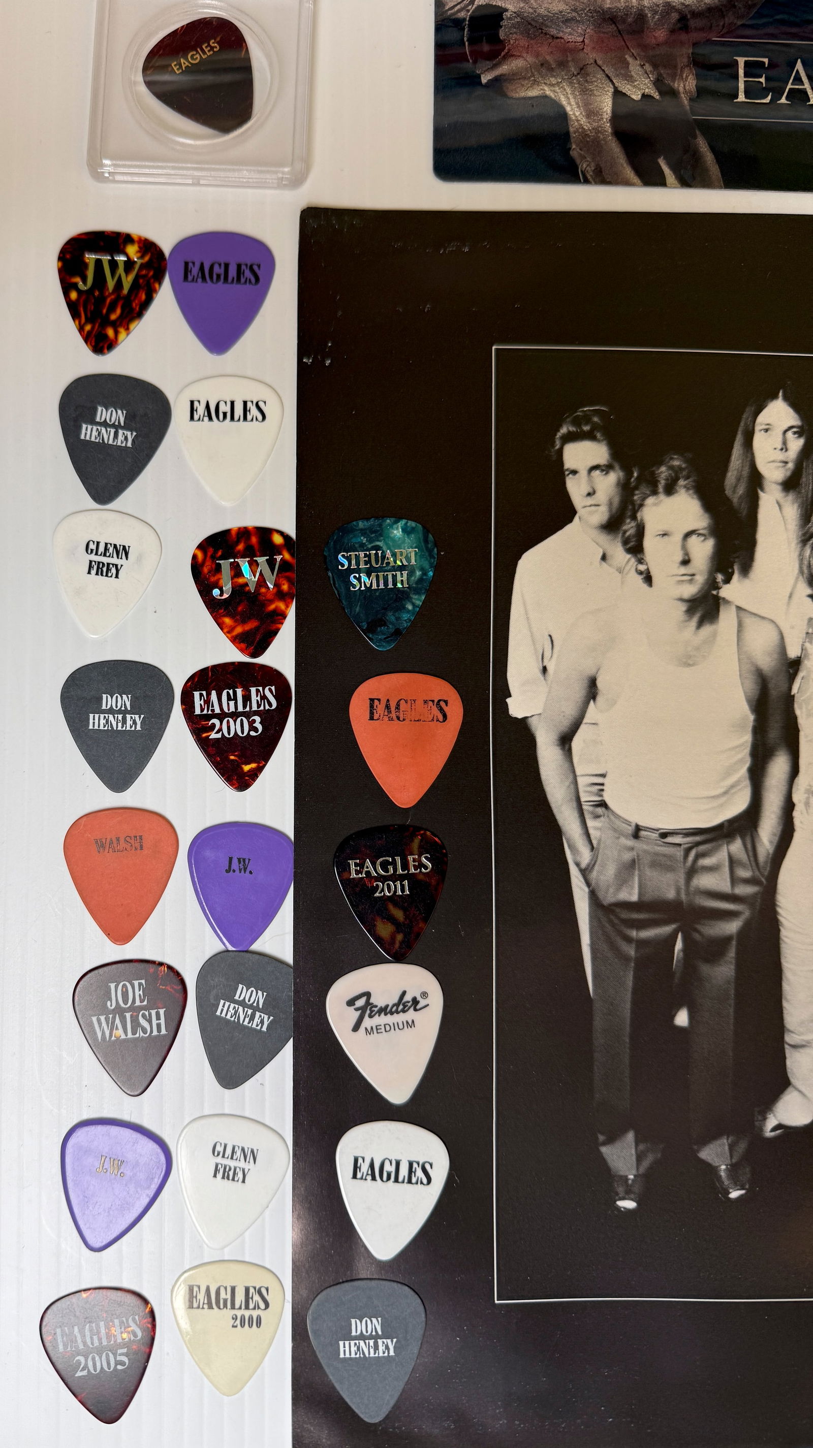 FANTASTIC EAGLES PICK, TICKET AND PASS SET - 2