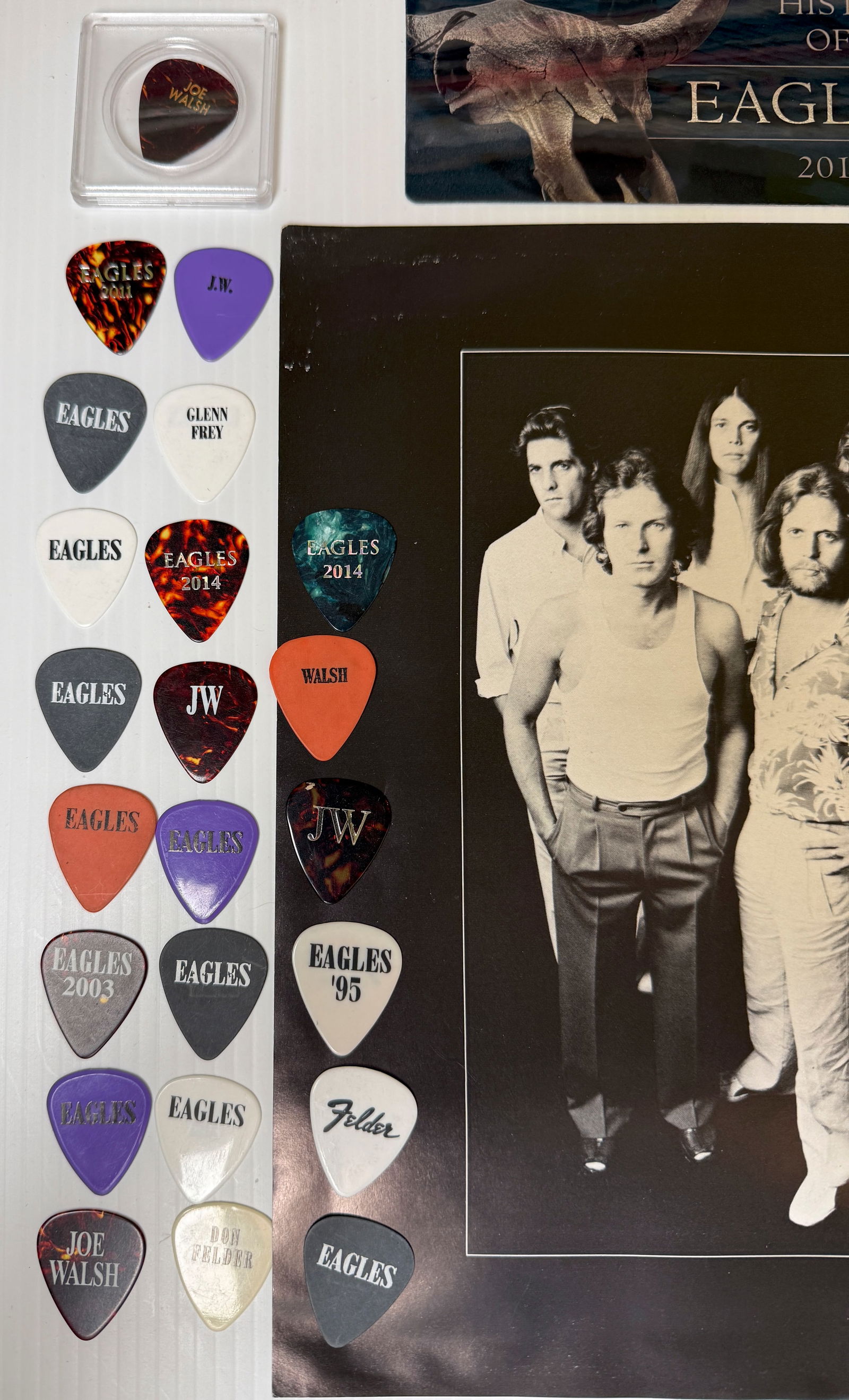 FANTASTIC EAGLES PICK, TICKET AND PASS SET - 3